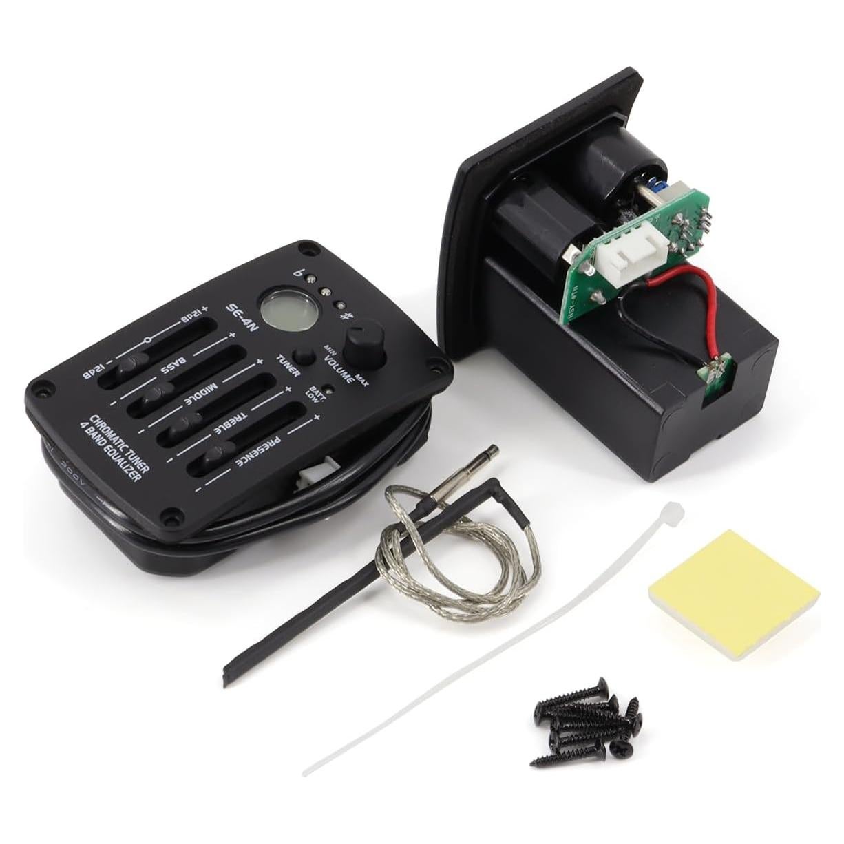 Pastilla de Guitarra Acústica Ecualizador 4 Bandas SE-4N