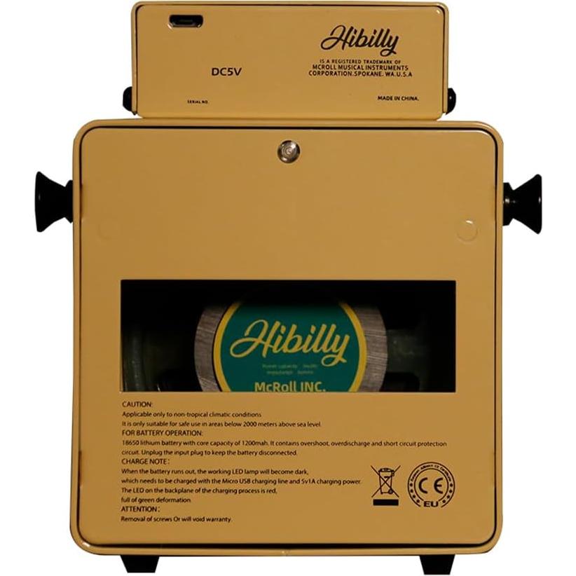 Mini Amplificador de Guitarra Dull 3 - Blanco Crema, 3W