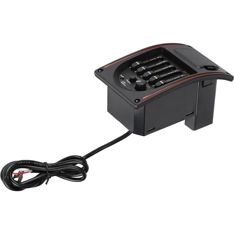 Pastilla de guitarra acústica Cunyuerxus4iyktoe con ecualizador 5 bandas