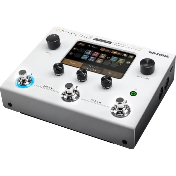 Pedal Procesador de Efectos Hotone Ampero II Stomp 450+