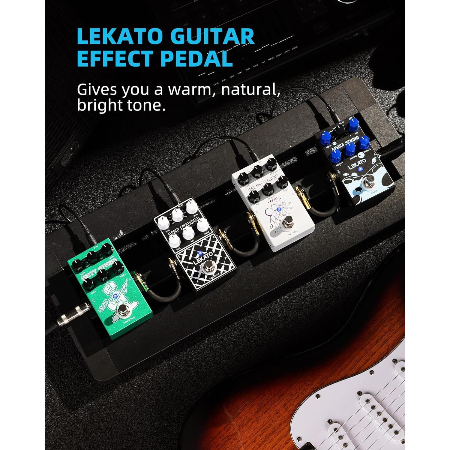 Pedal de Efecto LEKATO EP-01 para Guitarra Eléctrica