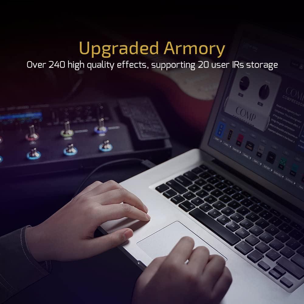 Pedal de Efectos Múltiples Valeton GP-200 para Guitarra/Bajo