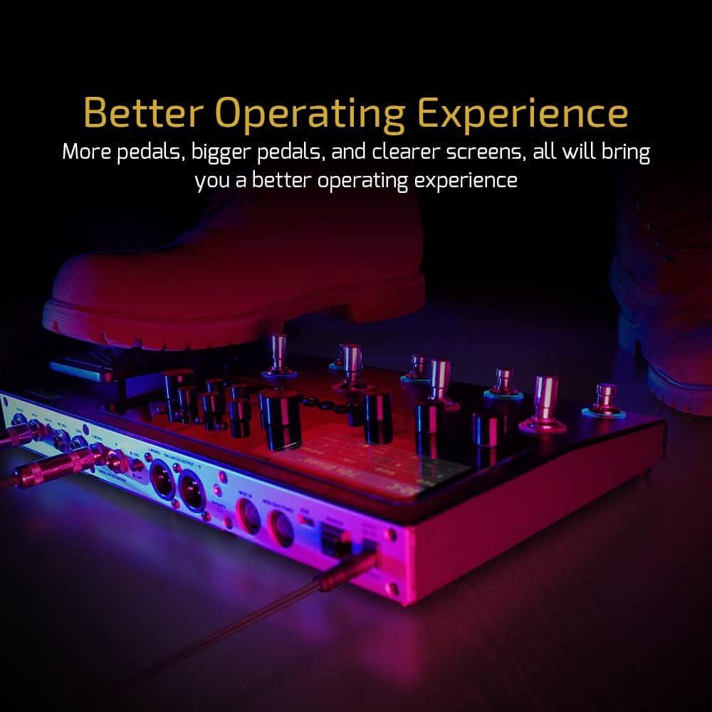 Pedal de Efectos Múltiples Valeton GP-200 para Guitarra/Bajo