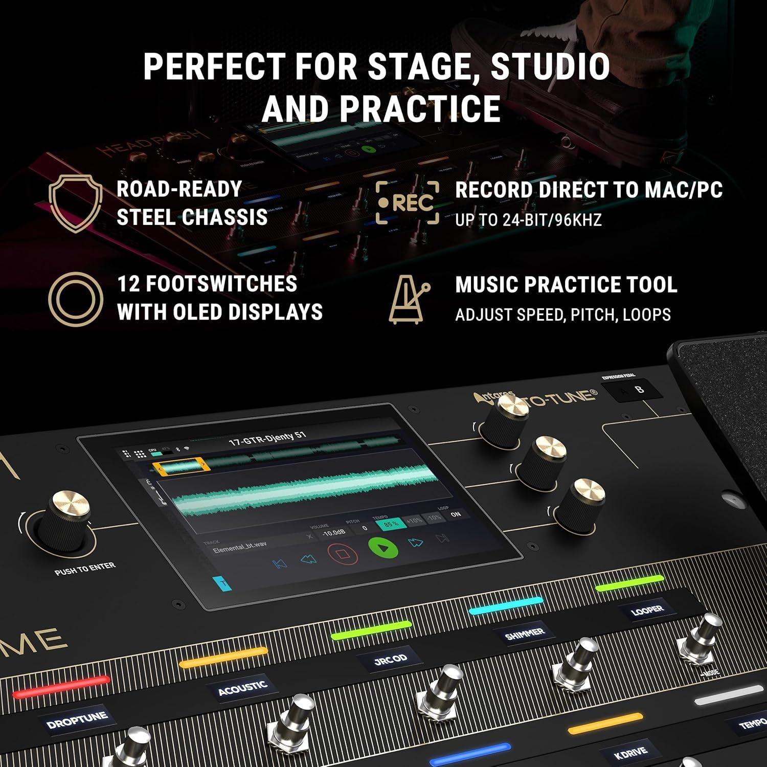 HeadRush Prime - Procesador de efectos para guitarra y voz