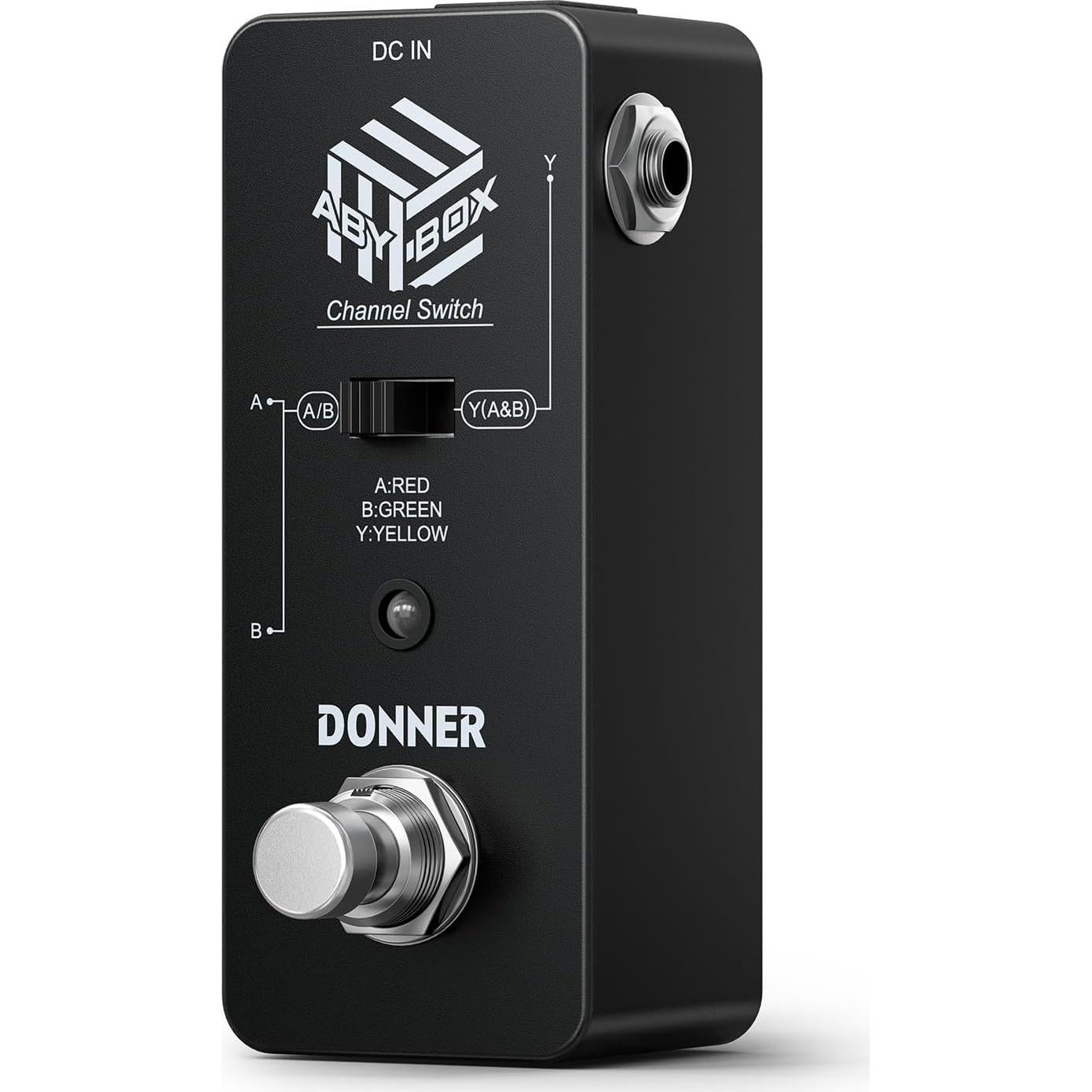 Pedal Interruptor ABY Donner AB True Bypass 9V 249g
