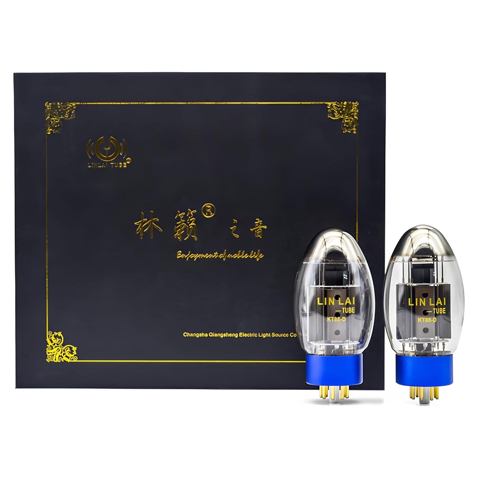 Par de Válvulas de Amplificador LINLAI KT88-D con Caja de Regalo