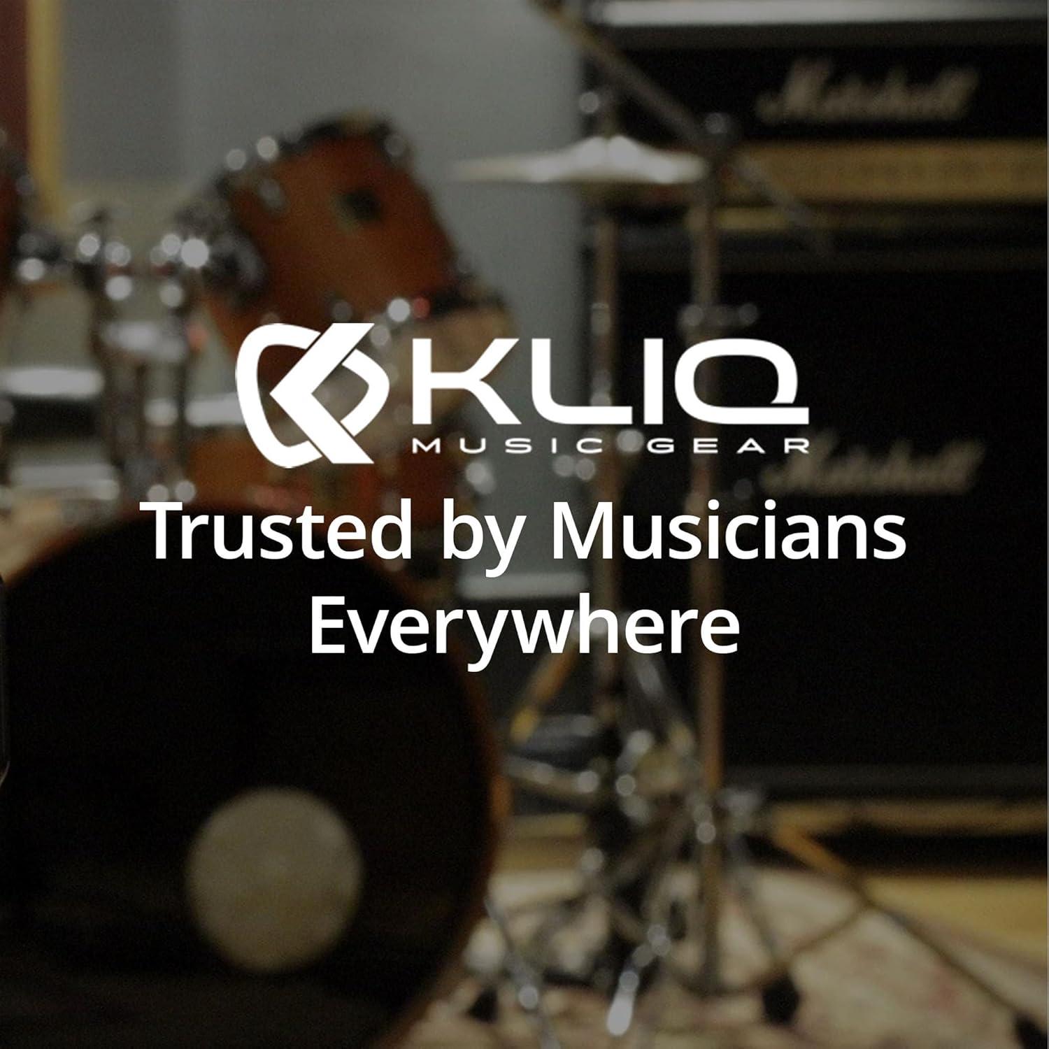 Pedal de Efecto Overdrive KLIQ Tiny para Guitarra Rojo