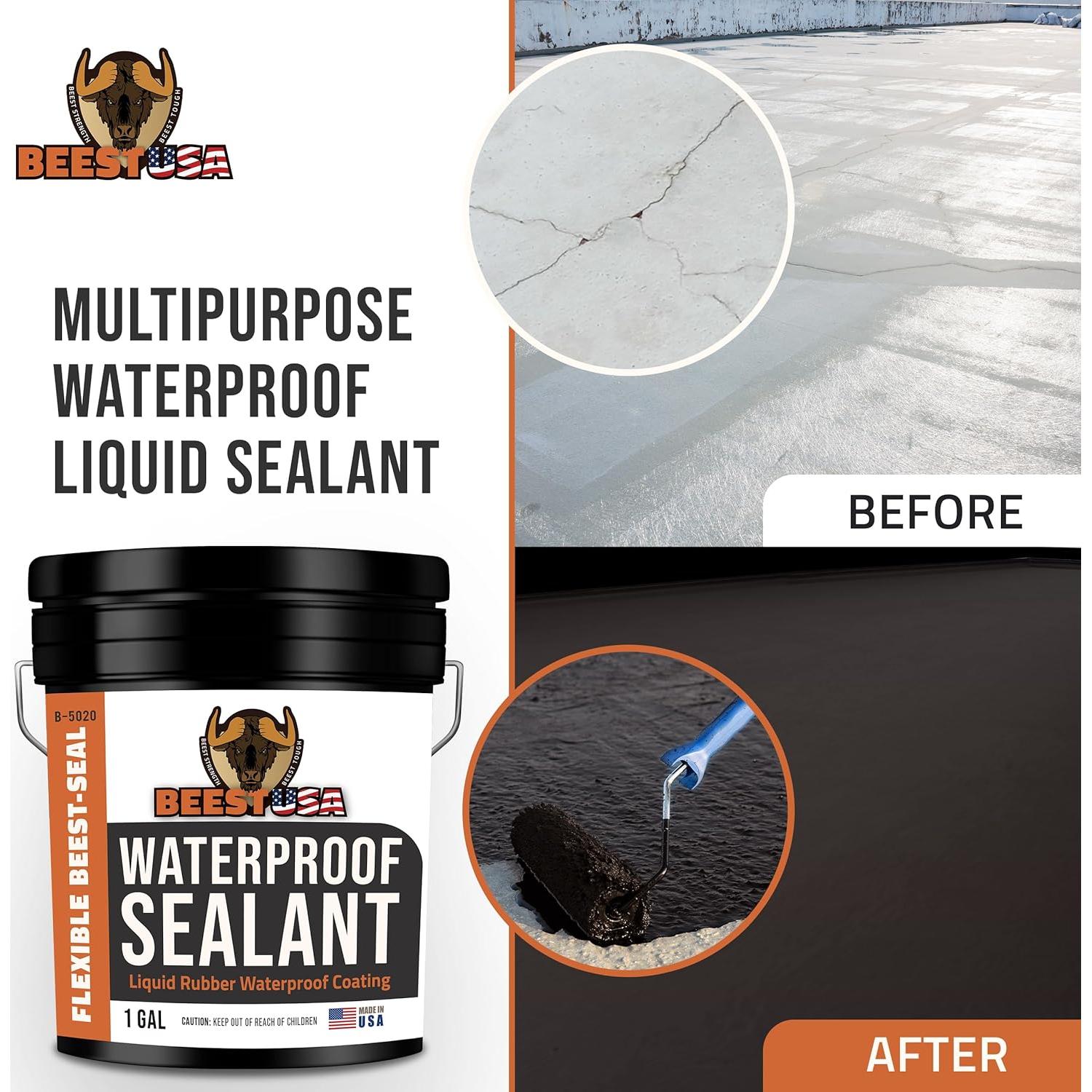 Sellador Impermeable BEEST 1 Galón para Techo y Fundaciones