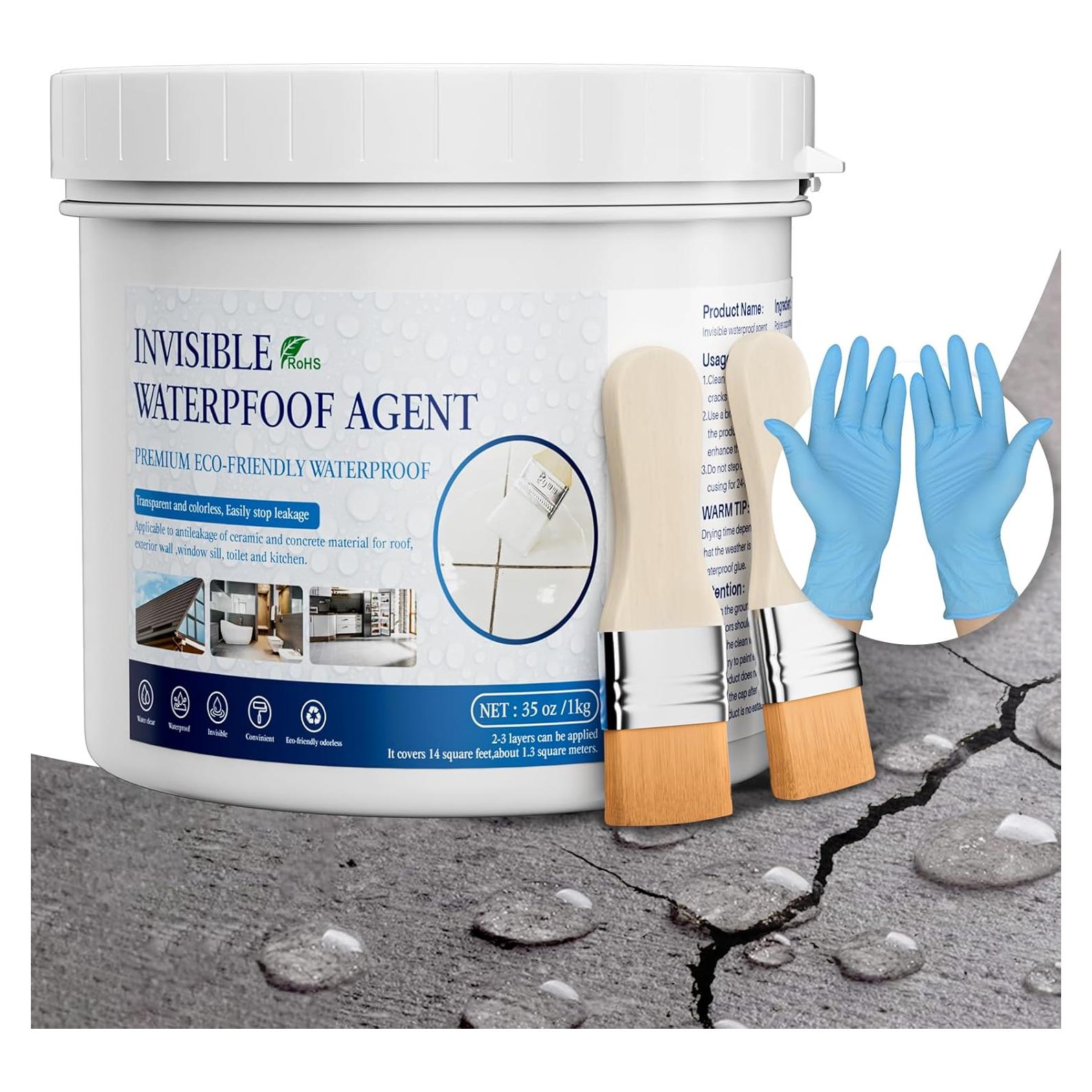 Sellador Impermeable Xmntdo 1 kg Adhesivo Transparente