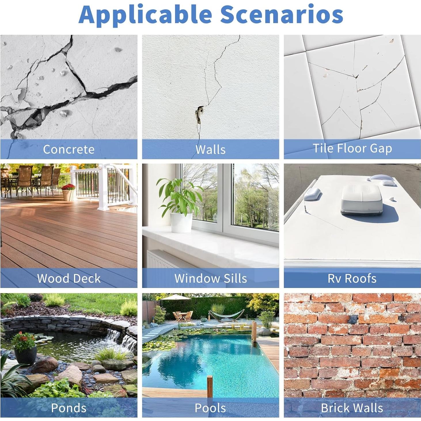 Sellador Impermeable Xmntdo 1 kg Adhesivo Transparente