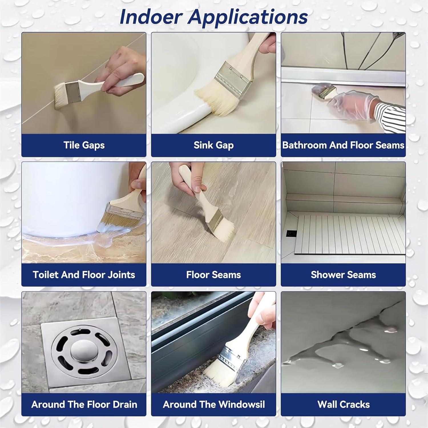 Sellador Impermeable SENVEN 16oz Transparente para Reparación