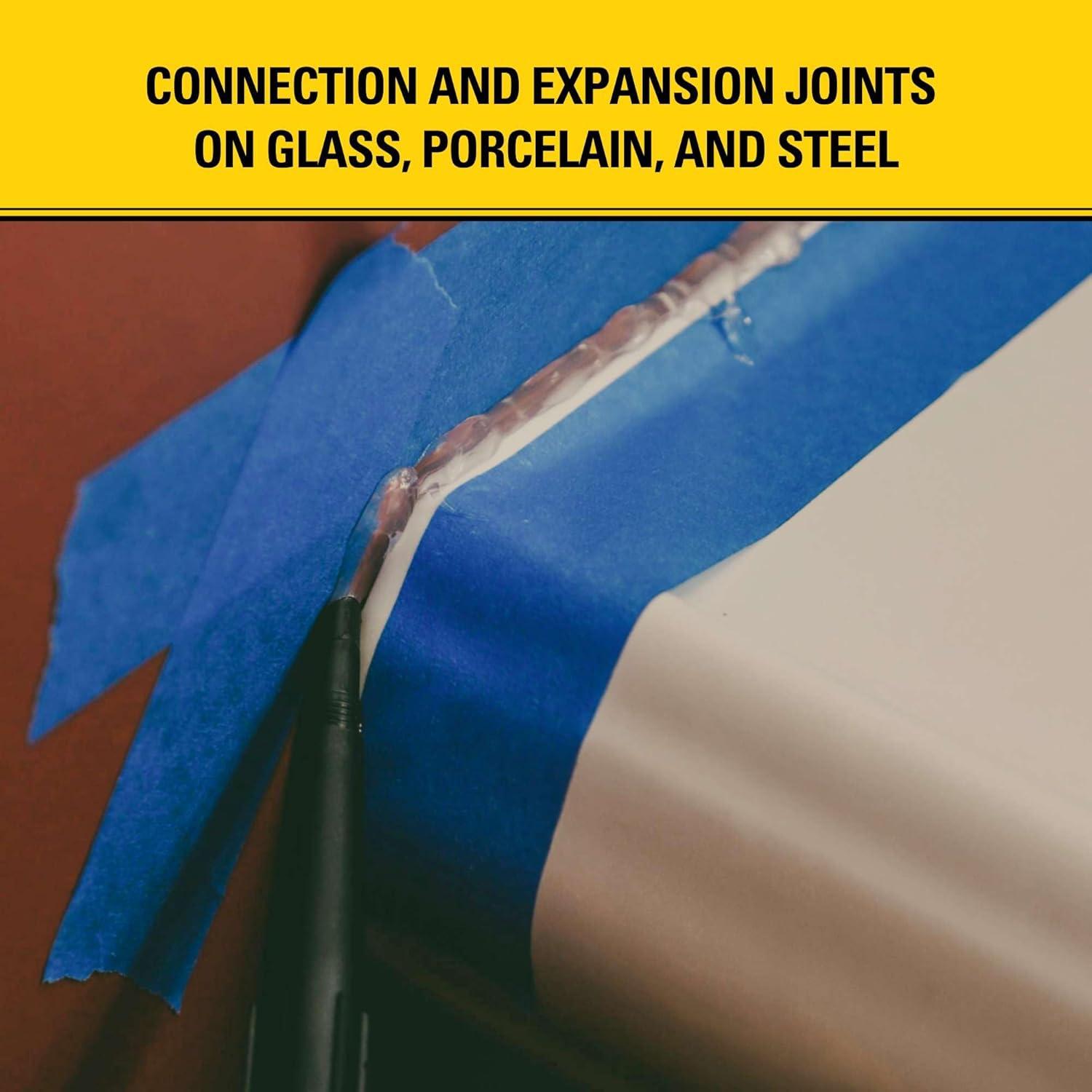 Sellador de Silicona RTV Stanley S421 Multiusos 2 Paquete 284g Blanco