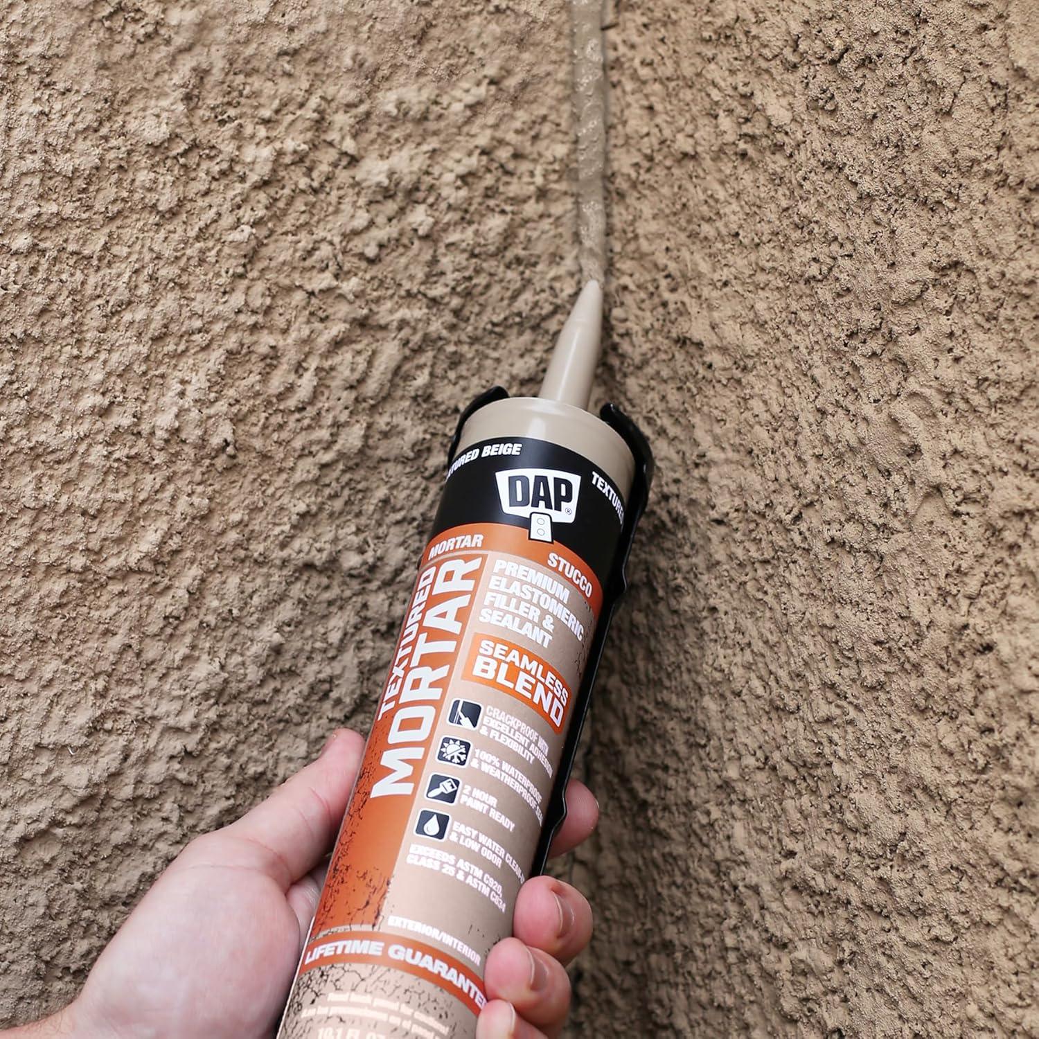DAP Mortero Texturizado Premium Beige 10.1 Oz Relleno y Sellador