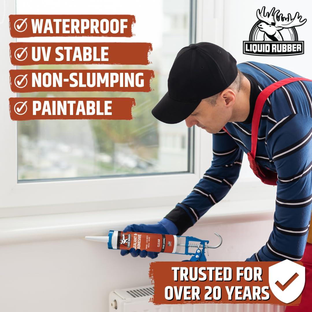 Sellador de Caucho Líquido Liquid Rubber Transparente 1 Paquete