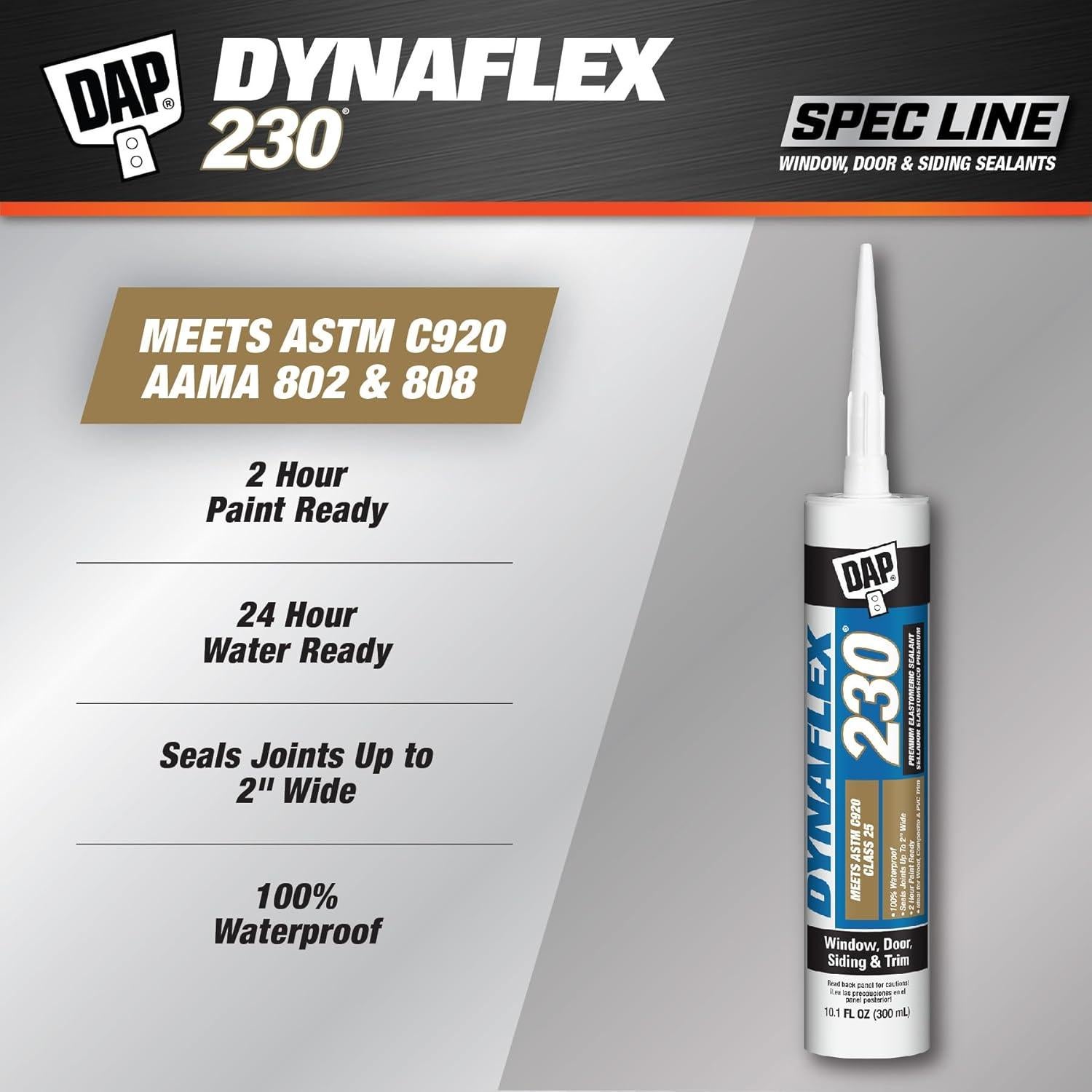 Sellador Elastomérico DAP Dynaflex 230 Pro Beige 10.1 Oz