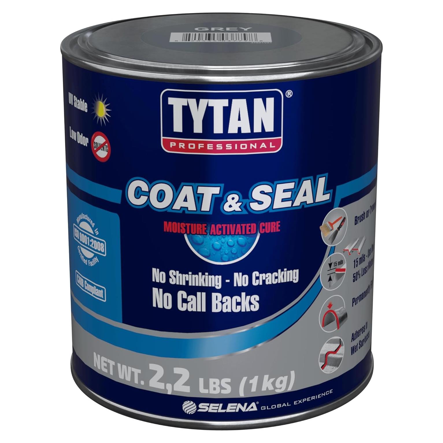 Sellador Impermeable Tytan Coat & Seal 1L, Resistente a UV