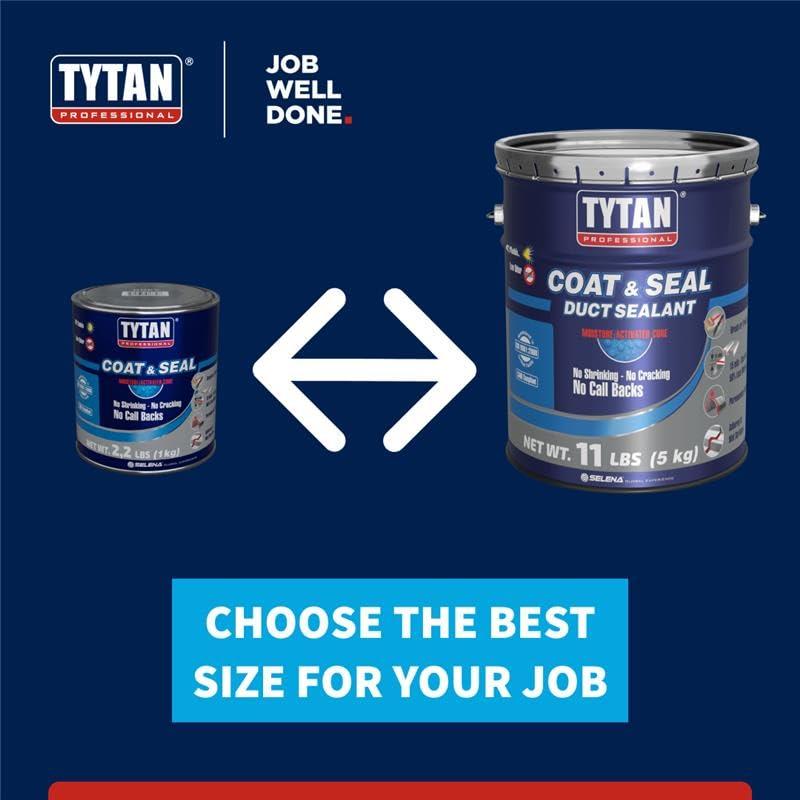 Sellador Impermeable Tytan Coat & Seal 1L, Resistente a UV