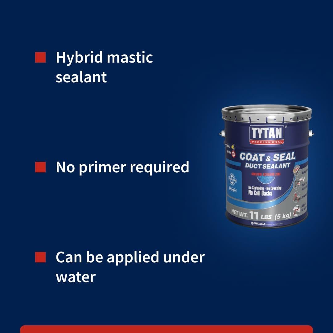 Sellador Impermeable Tytan Coat & Seal 1L, Resistente a UV