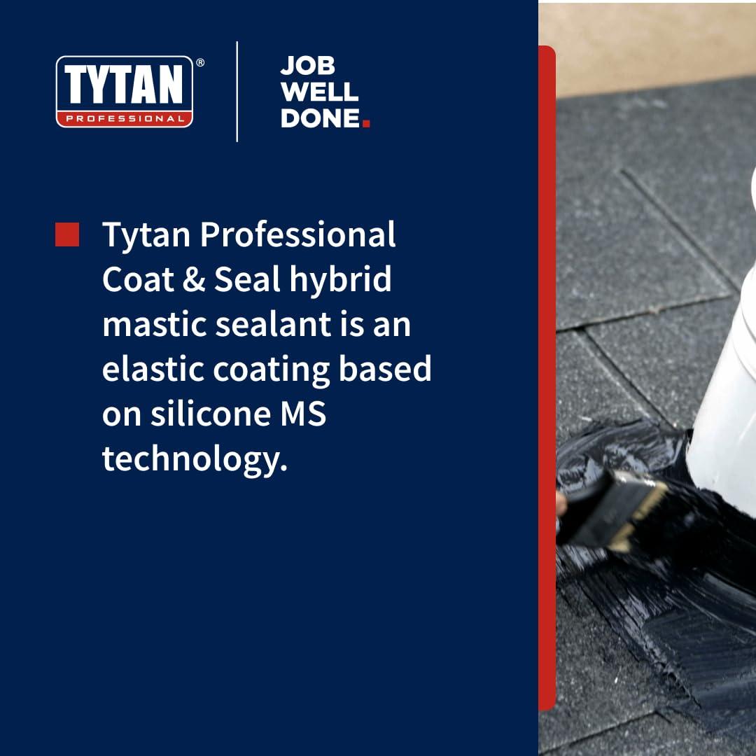 Sellador Impermeable Tytan Coat & Seal 1L, Resistente a UV