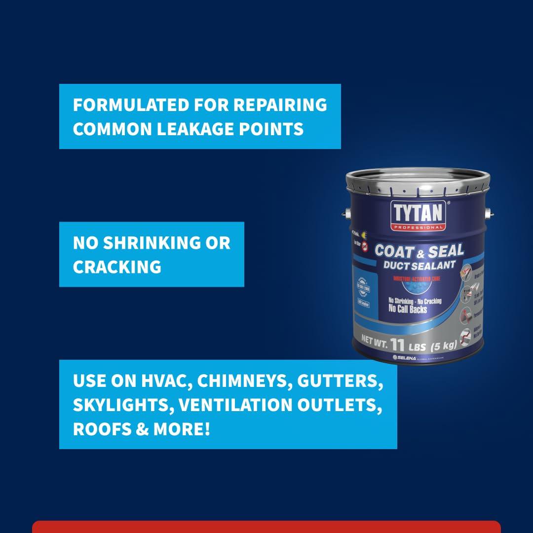 Sellador Impermeable Tytan Coat & Seal 1L, Resistente a UV