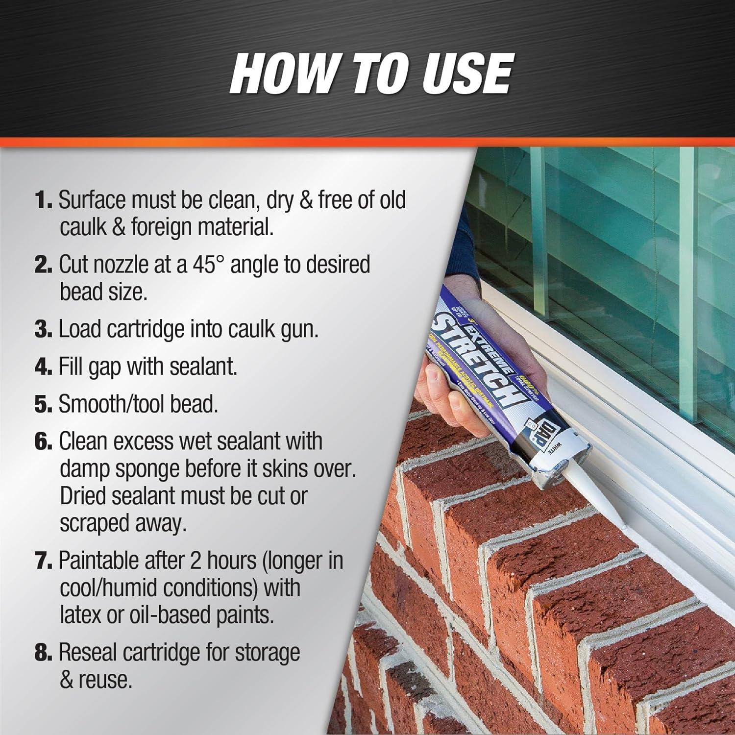 Sellador Elastomérico DAP Extreme Stretch Verde Pino 10.1 oz