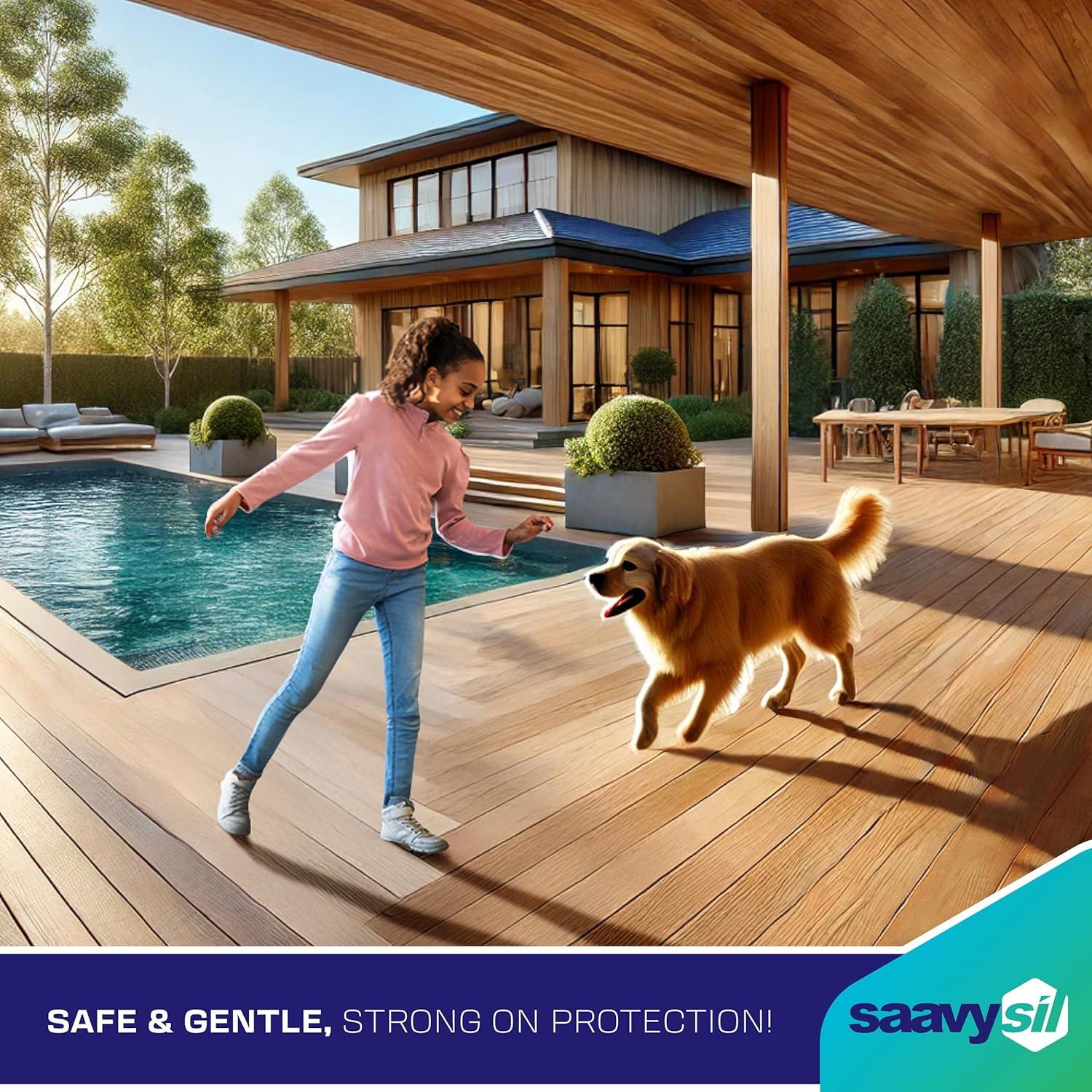 Sellador de Madera Ecológico Saavysil 16 oz Impermeable