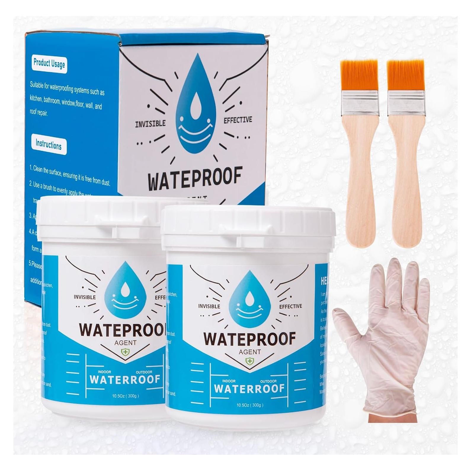 Sellador Impermeable Claro Meuvcol 21 Oz para Baño y Madera