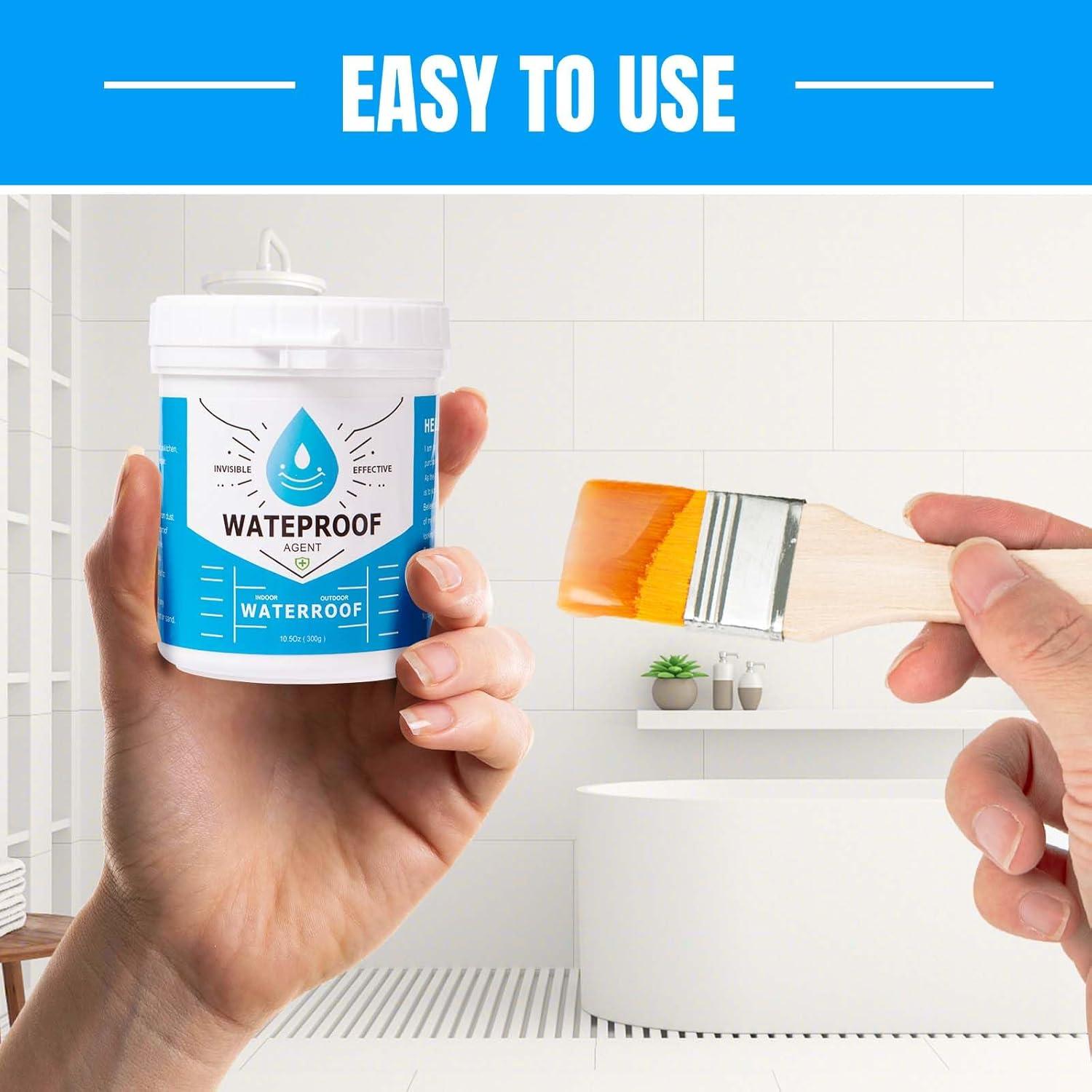 Sellador Impermeable Claro Meuvcol 21 Oz para Baño y Madera