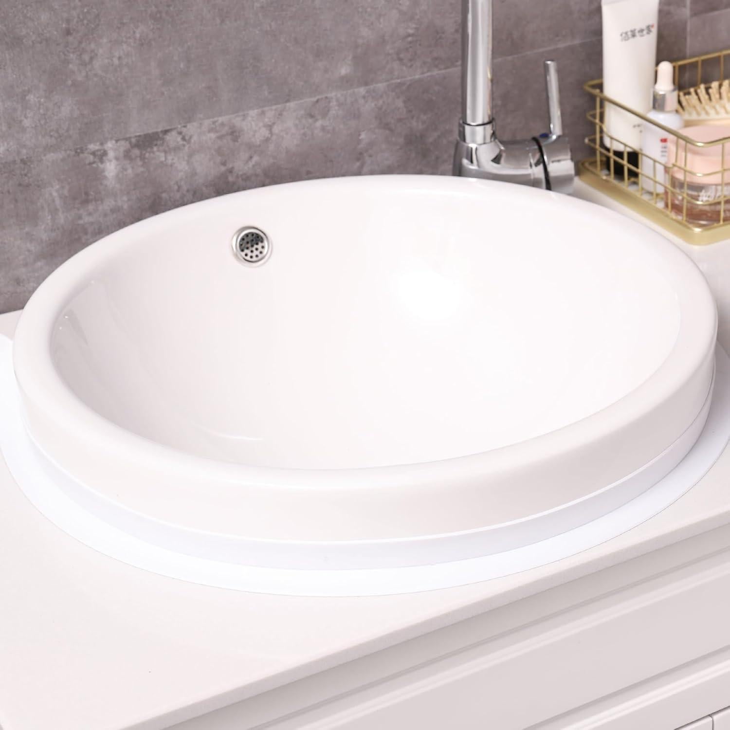 Cinta de Calafateo Impermeable PVC Homipooty 5x260cm Blanca