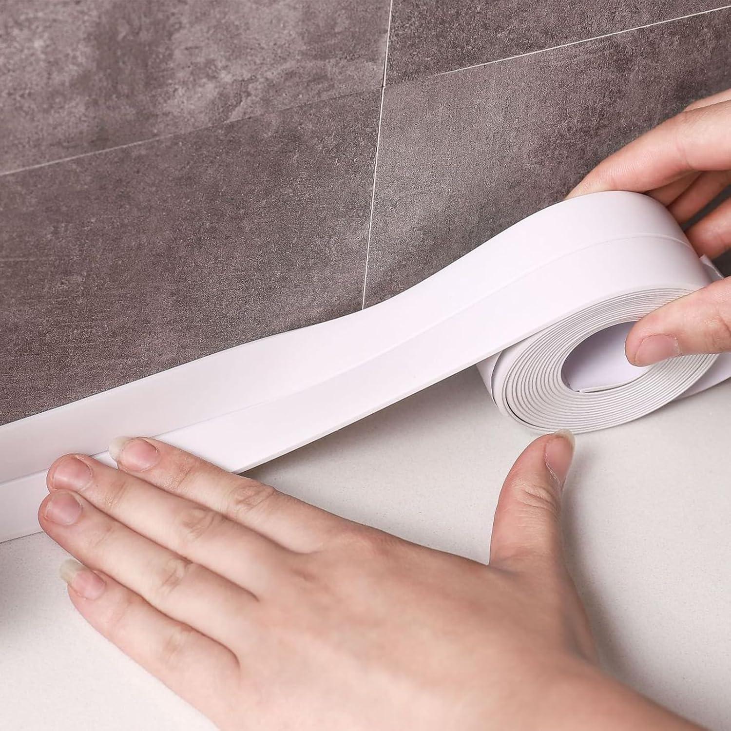 Cinta de Calafateo Impermeable PVC Homipooty 5x260cm Blanca