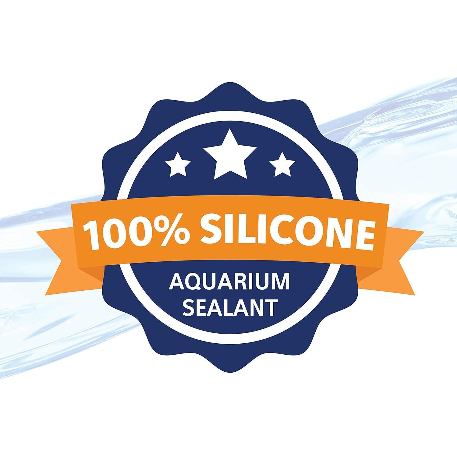 Sellador de Silicona Aqueon Negro 85g para Acuarios