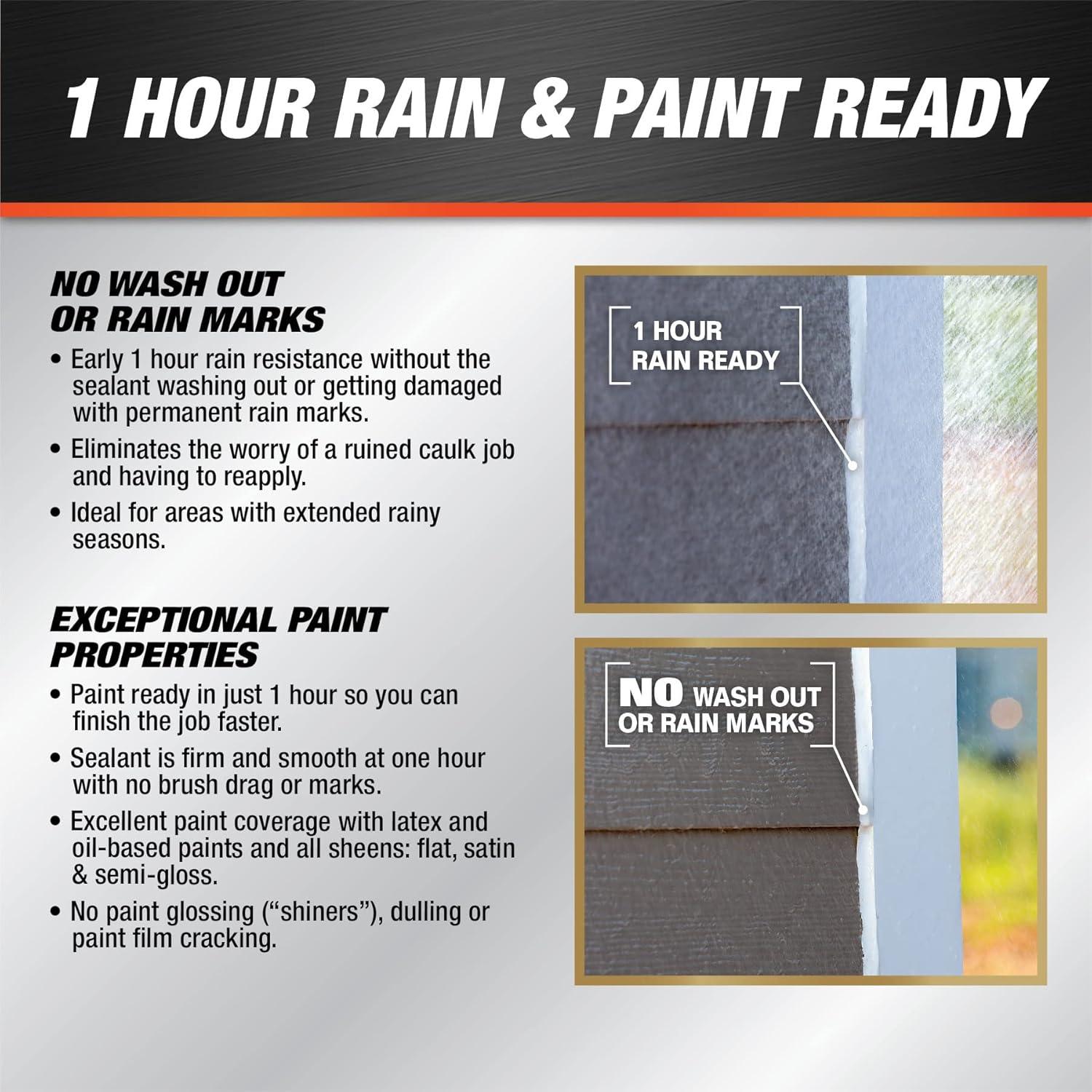 Sellador DAP Dynaflex Ultra 10.1 oz Gris Hierro para Exteriores