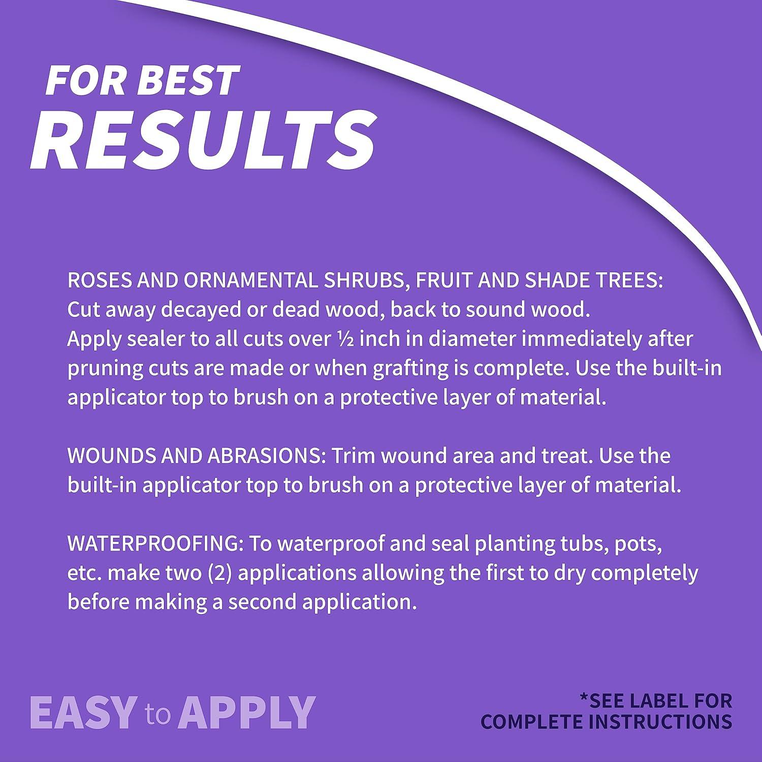 Sellador de Poda Bonide 473 ml con Aplicador de Cepillo