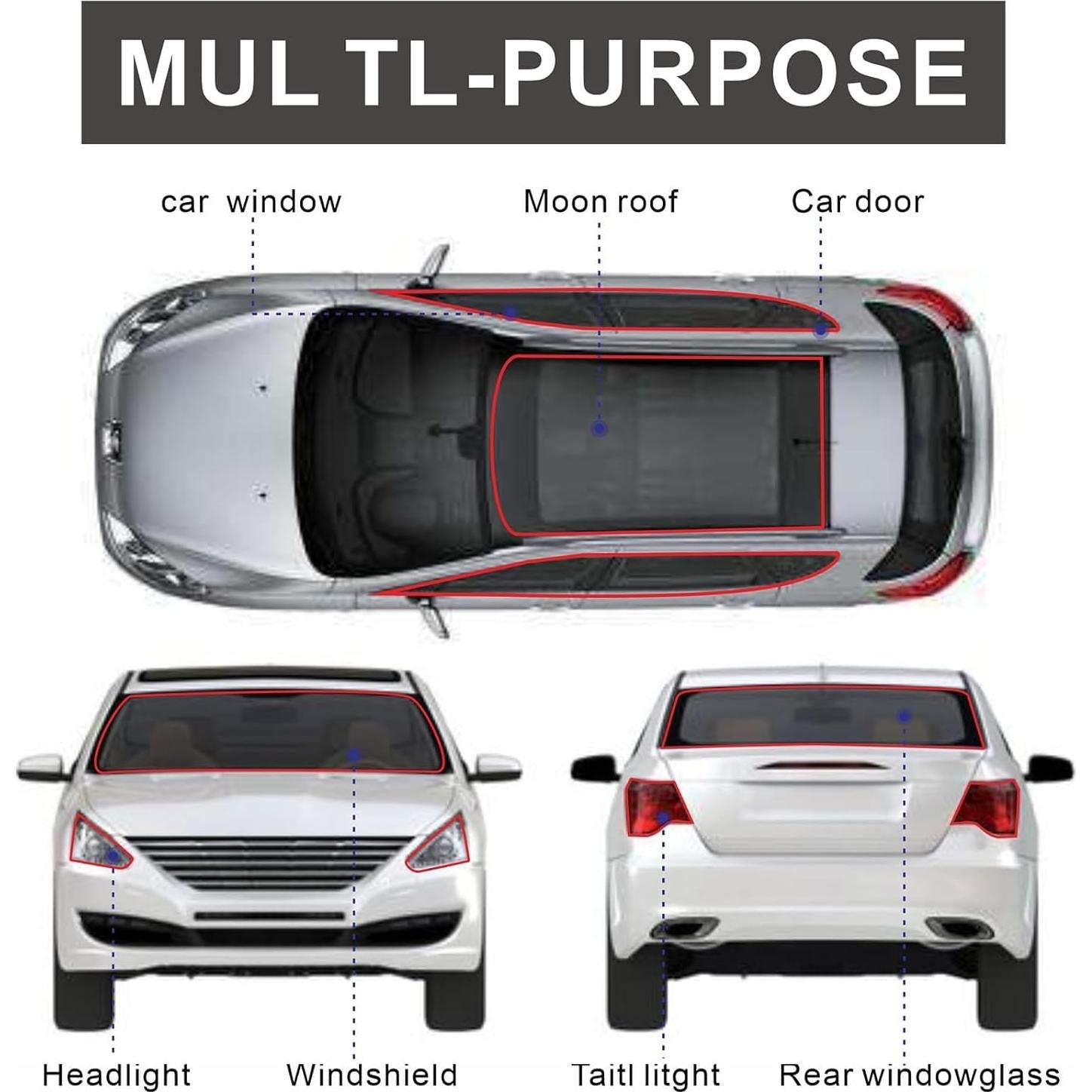 Cinta de Sellado de Butilo TZGP 4 m x 0.6 cm Impermeable
