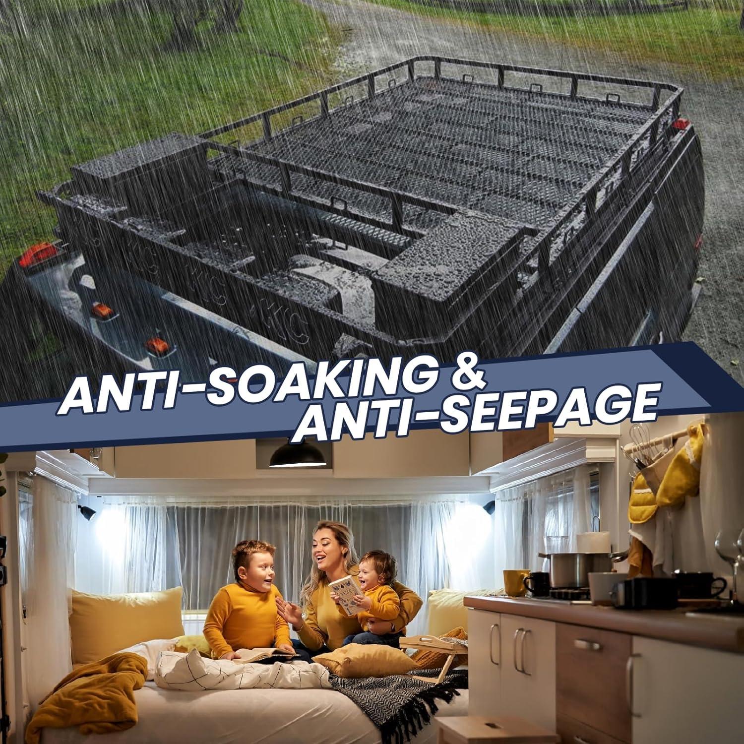 Cinta de Sellado para Techo LLPT Blanca 10.16 cm x 15.24 m