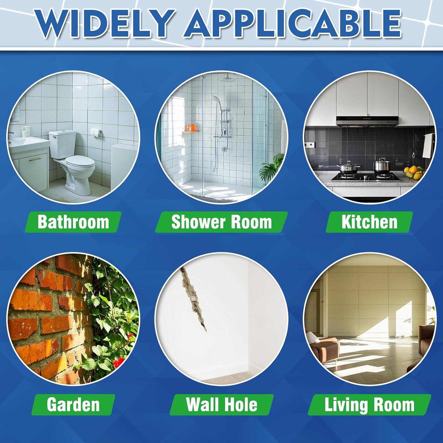 Kit de Reparación de Lechada JOYAONE 2 Paquete Blanco 219g