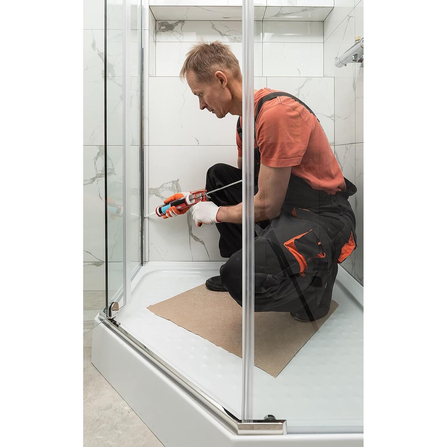 Sellador BioSeal 100% Silicona Translúcido 286g Cocina y Baño