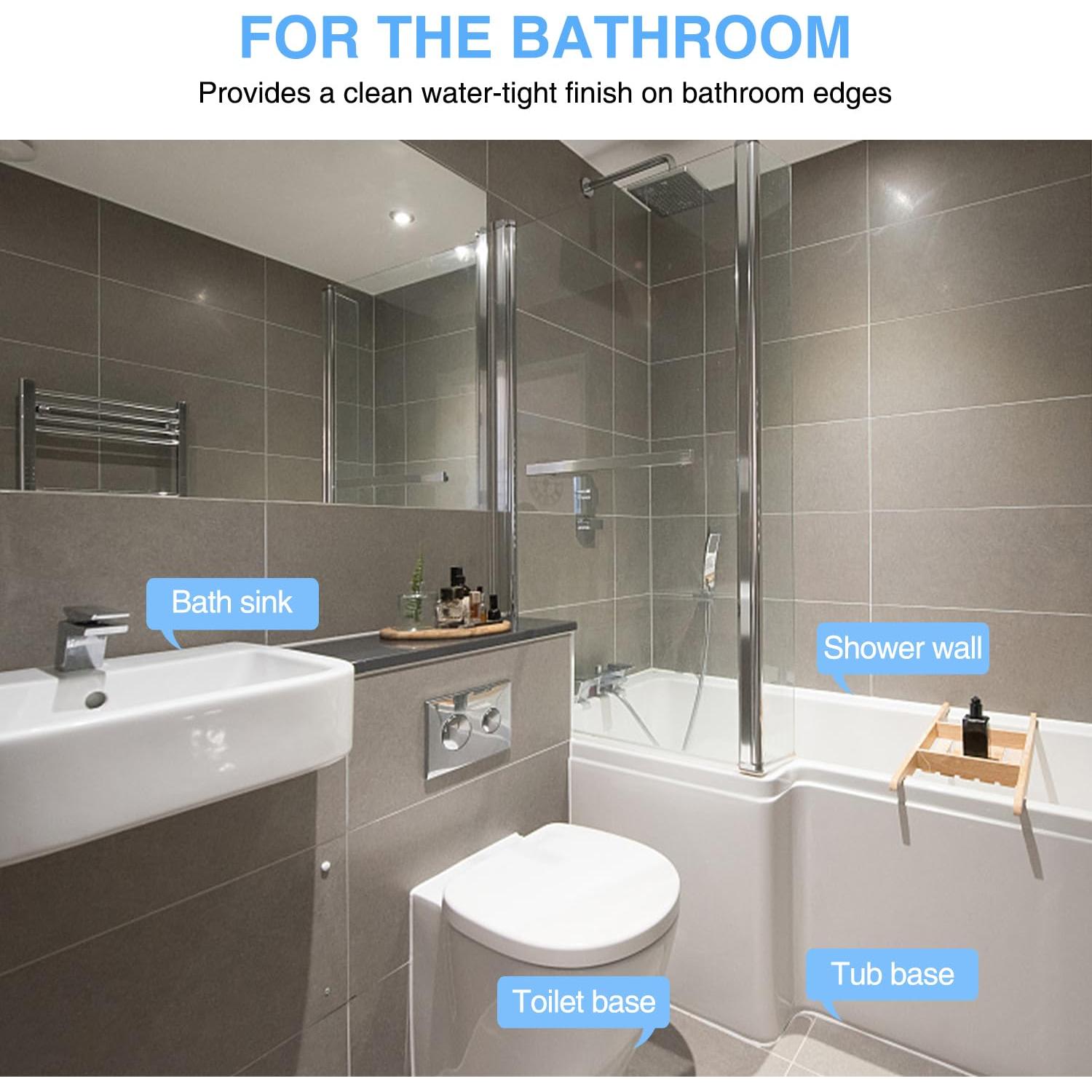 Cinta de Sellado Impermeable RHRVBSS 3.2m Blanca Autoadhesiva