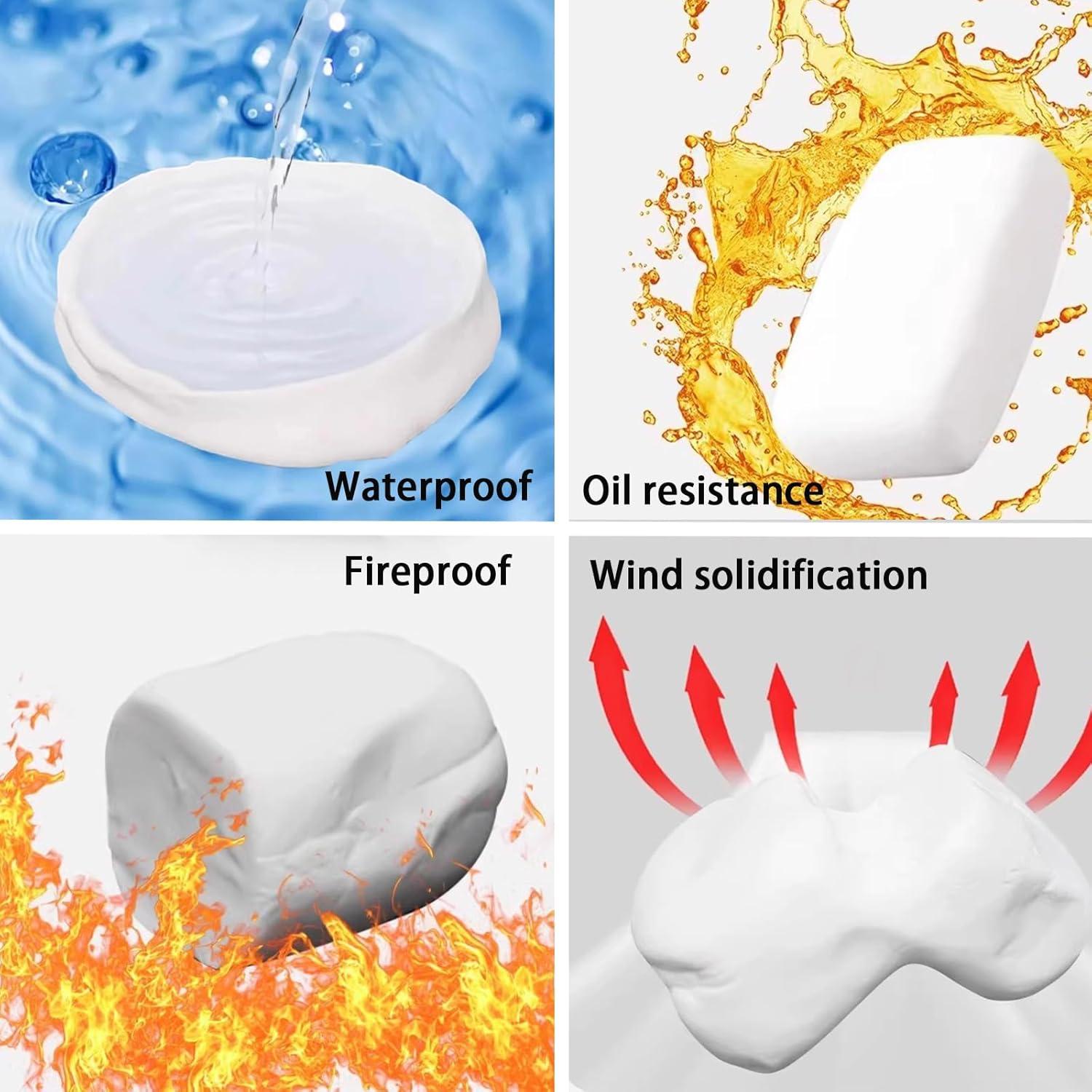 Paquete de 3 Arcilla de Sellado Impermeable Genérico 99g