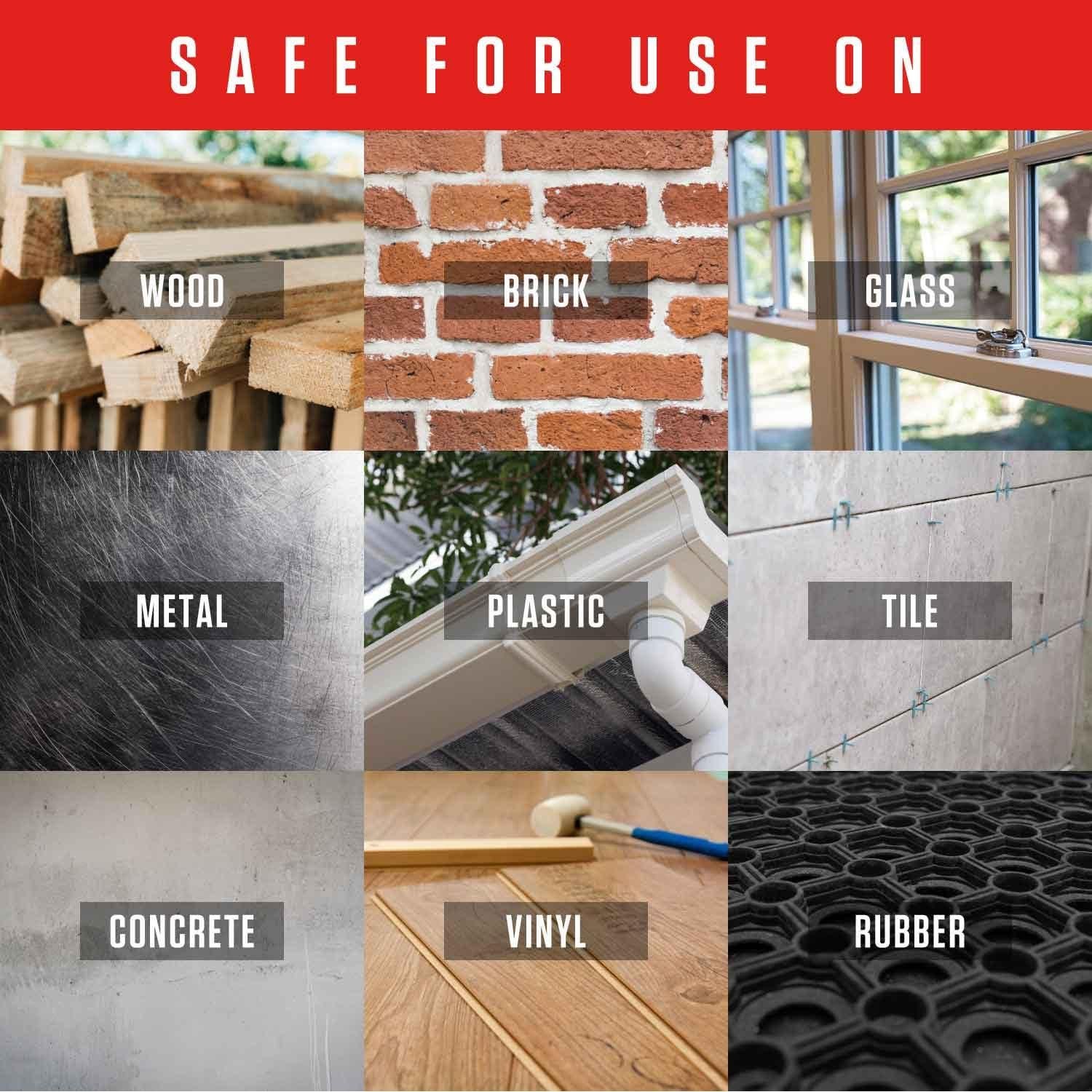 Sellador de Goma Flexible Gran Sello 3-Pack Transparente 397g