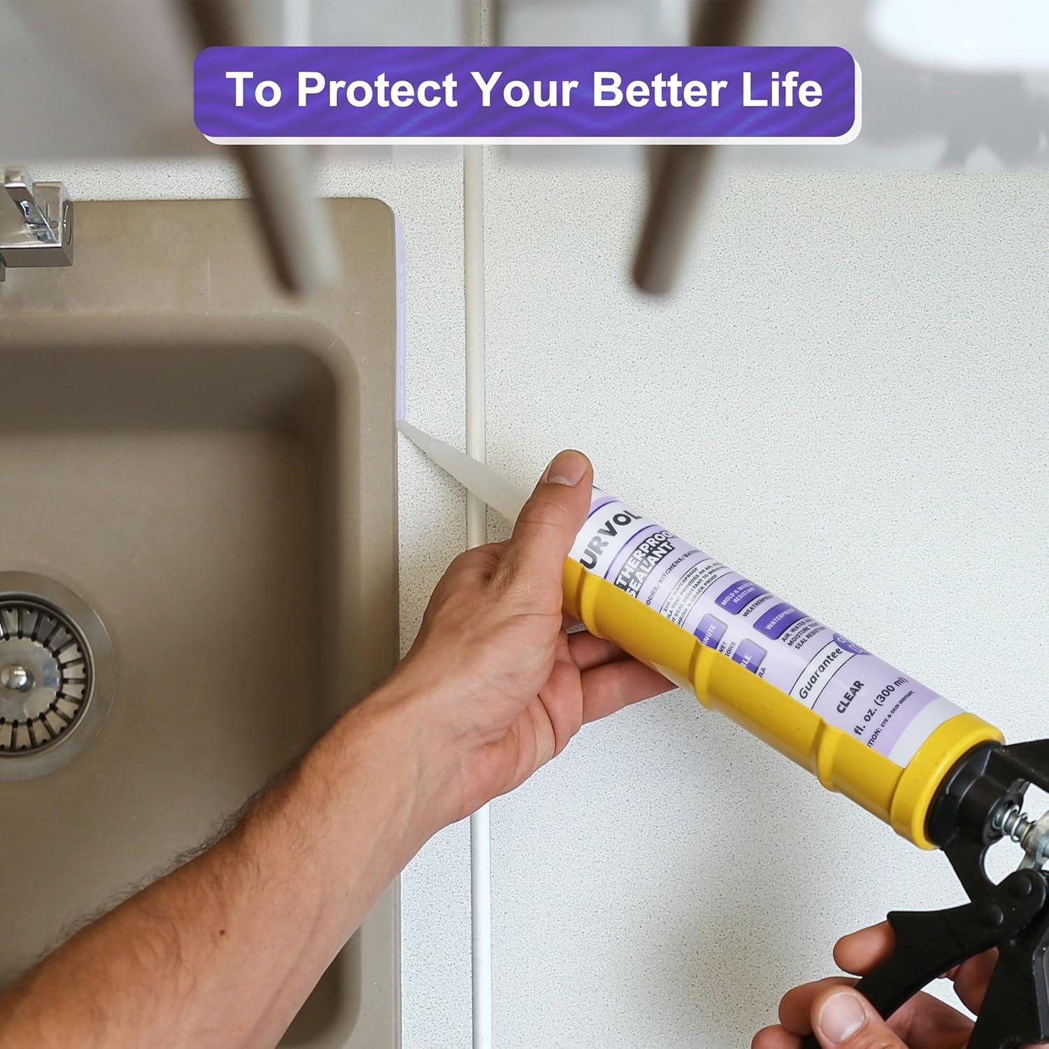 Sellador Impermeable DURVOL 1.16kg para Cocina y Baño