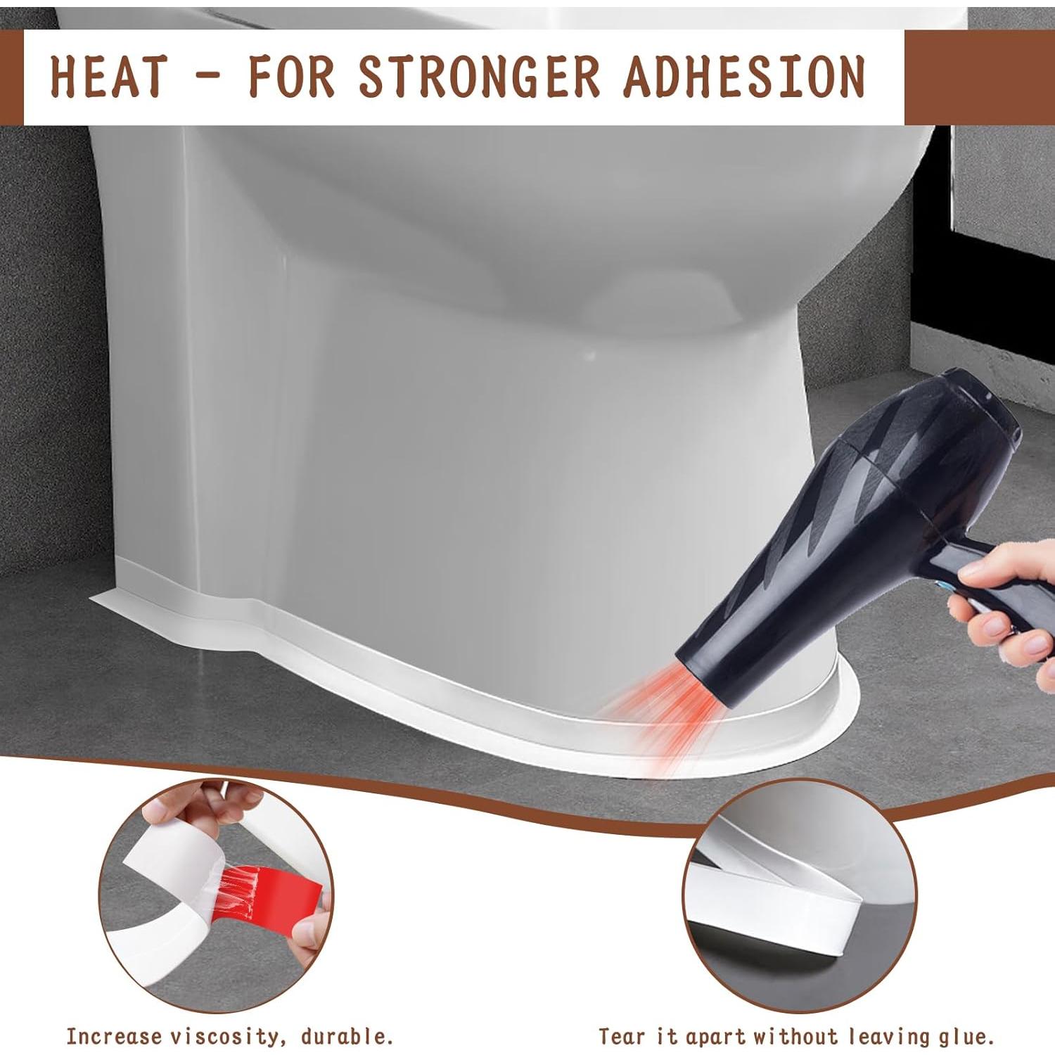 Cinta de Sellado Autoadhesiva Digtokore 3.81 cm x 3.2 m Blanca