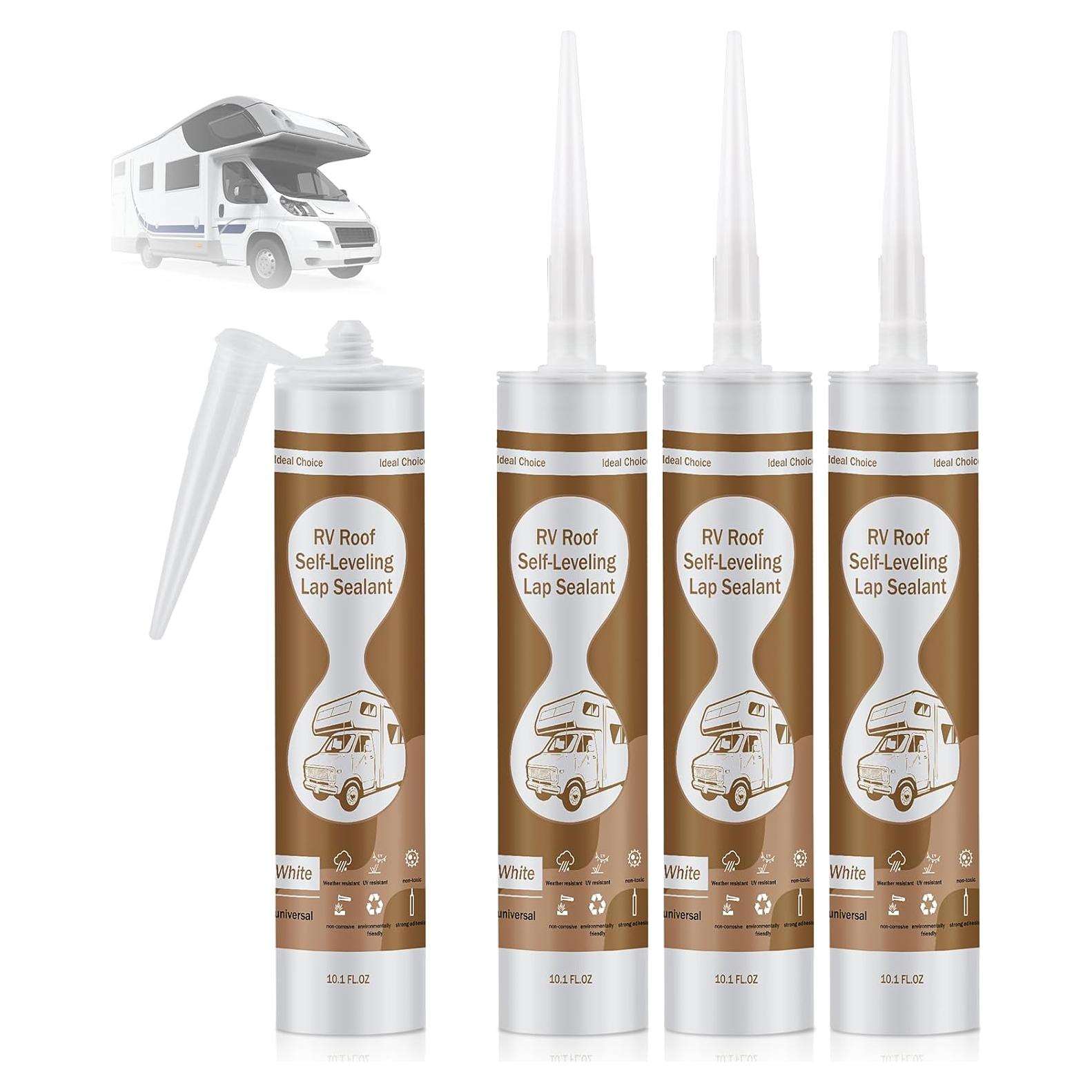 Sellador de Techo Autonivelante Dongxw 4 Paquetes 286g