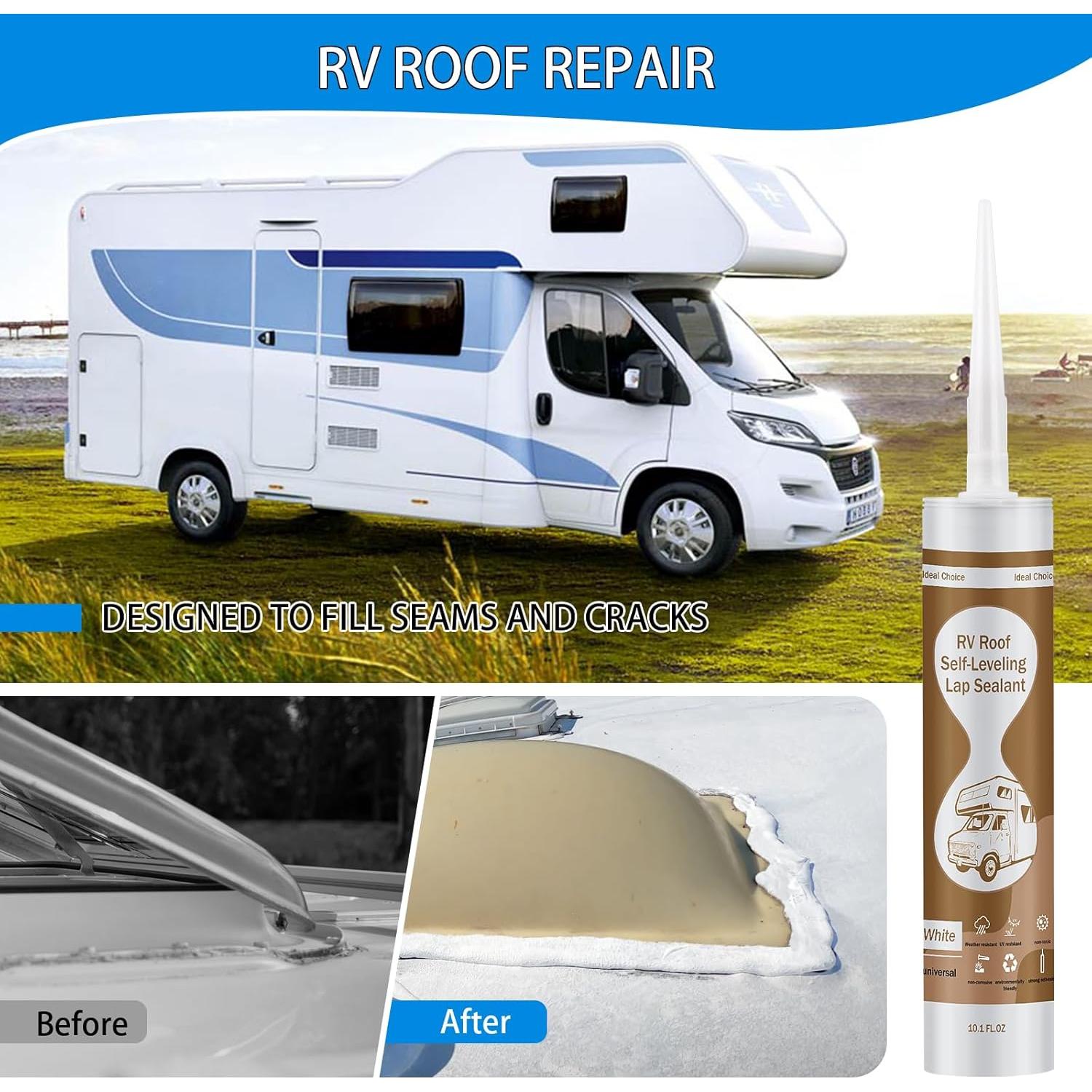 Sellador de Techo Autonivelante Dongxw 4 Paquetes 286g