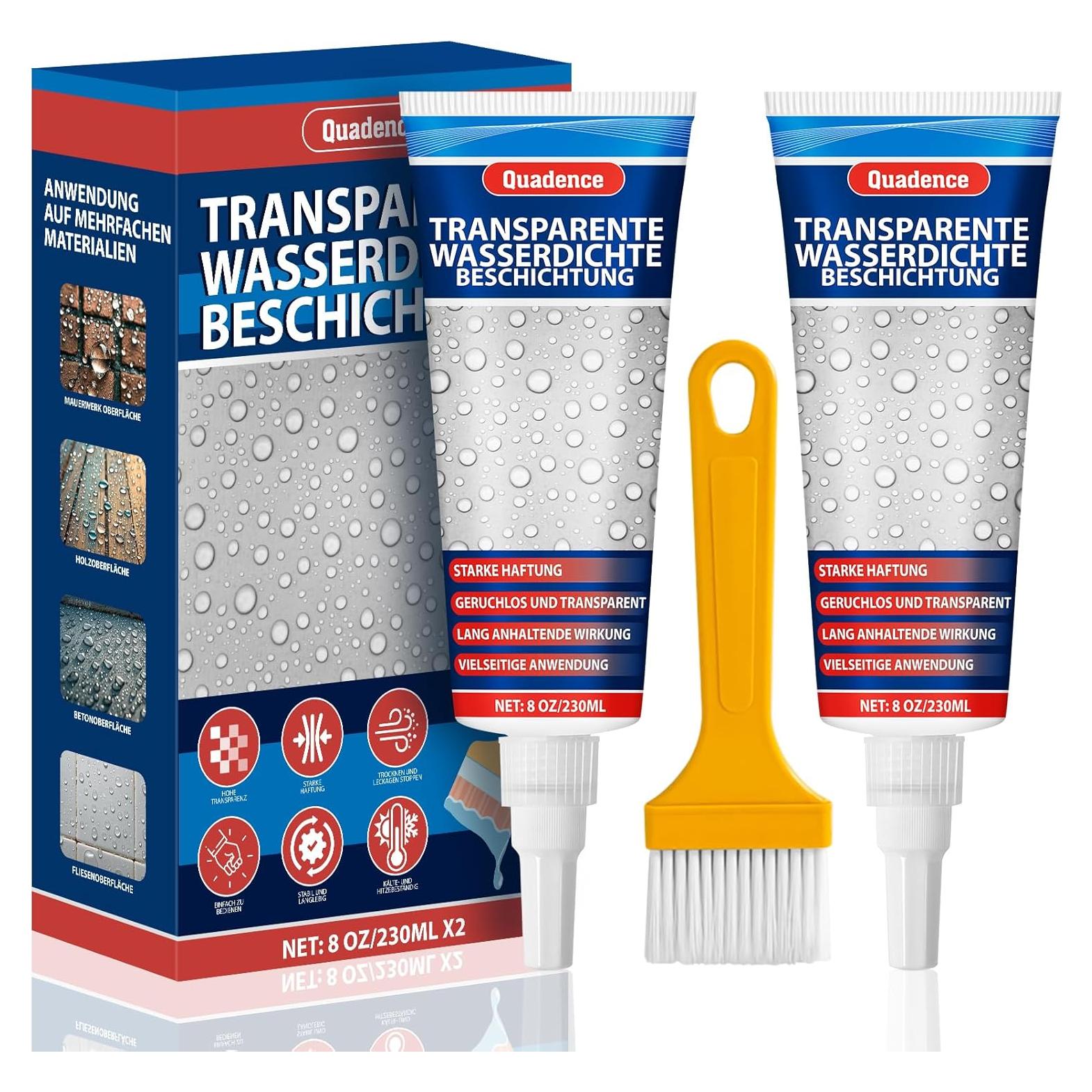 Sellador Impermeable Quadence 460ml Transparente Aislante