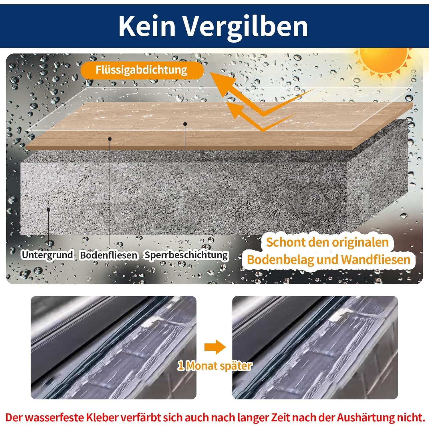 Sellador Impermeable Quadence 460ml Transparente Aislante