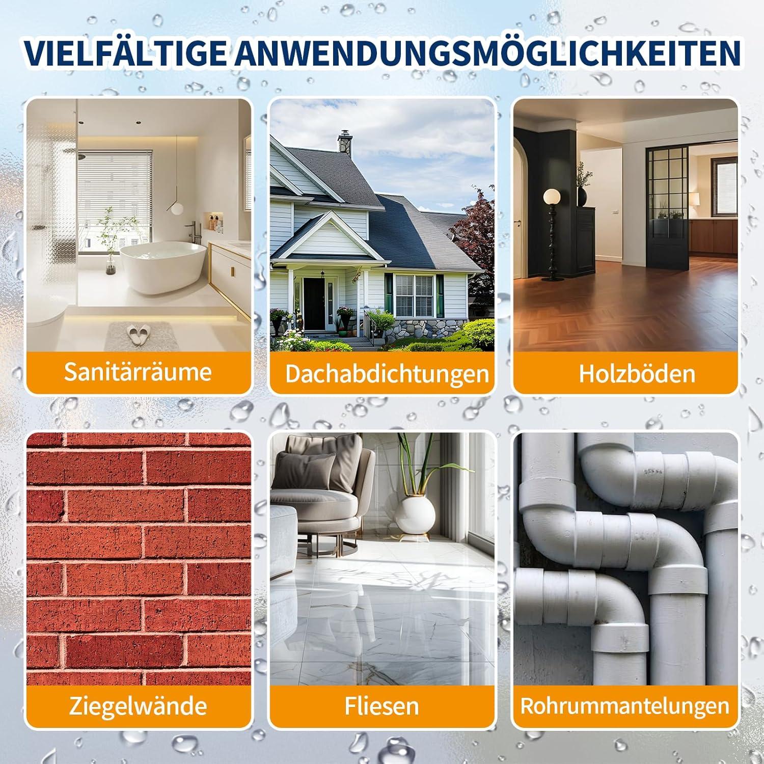 Sellador Impermeable Quadence 460ml Transparente Aislante