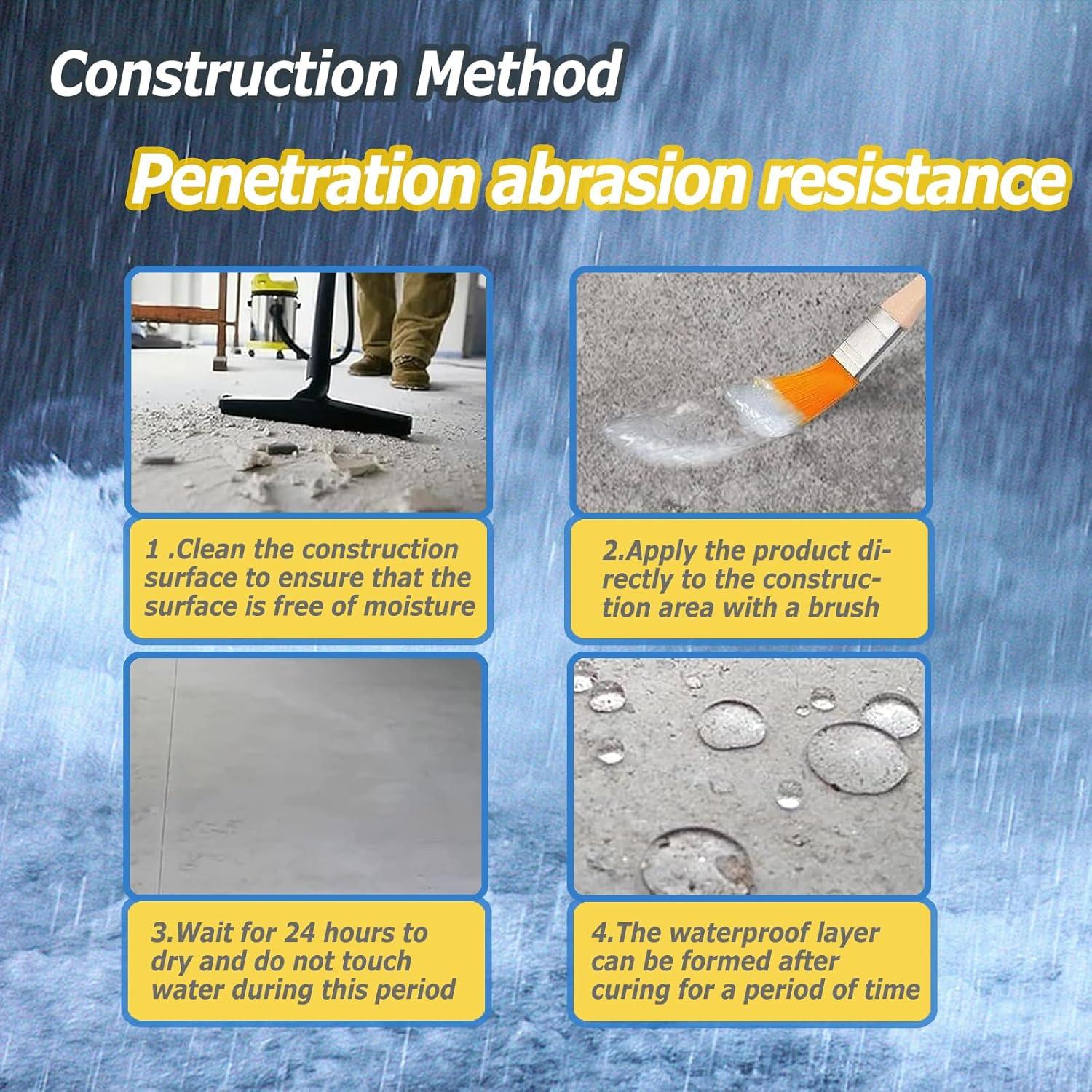 Sellador Impermeable Transparente Wadities 500g para Filtraciones