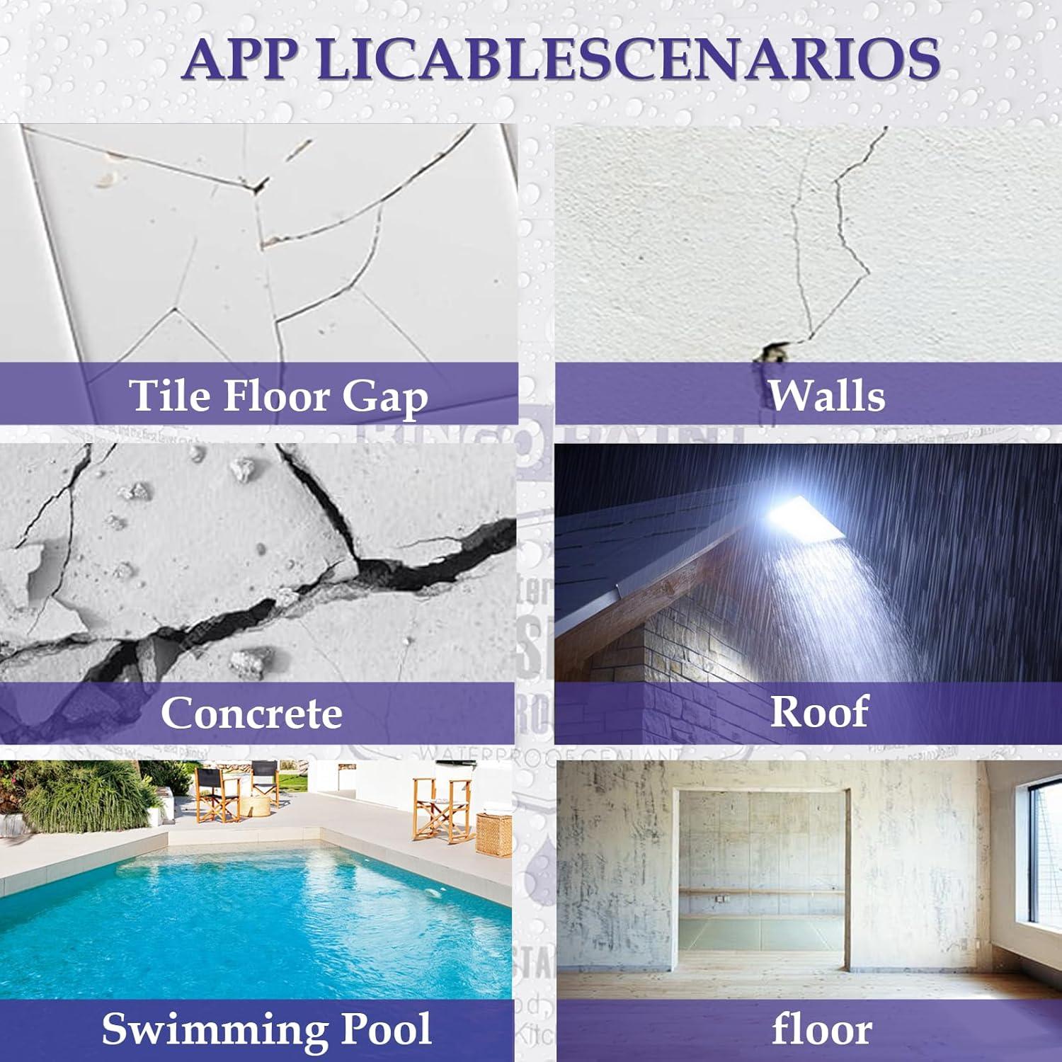 Sellador Impermeable Transparente BingoPaint 1.04L para Interiores y Exteriores