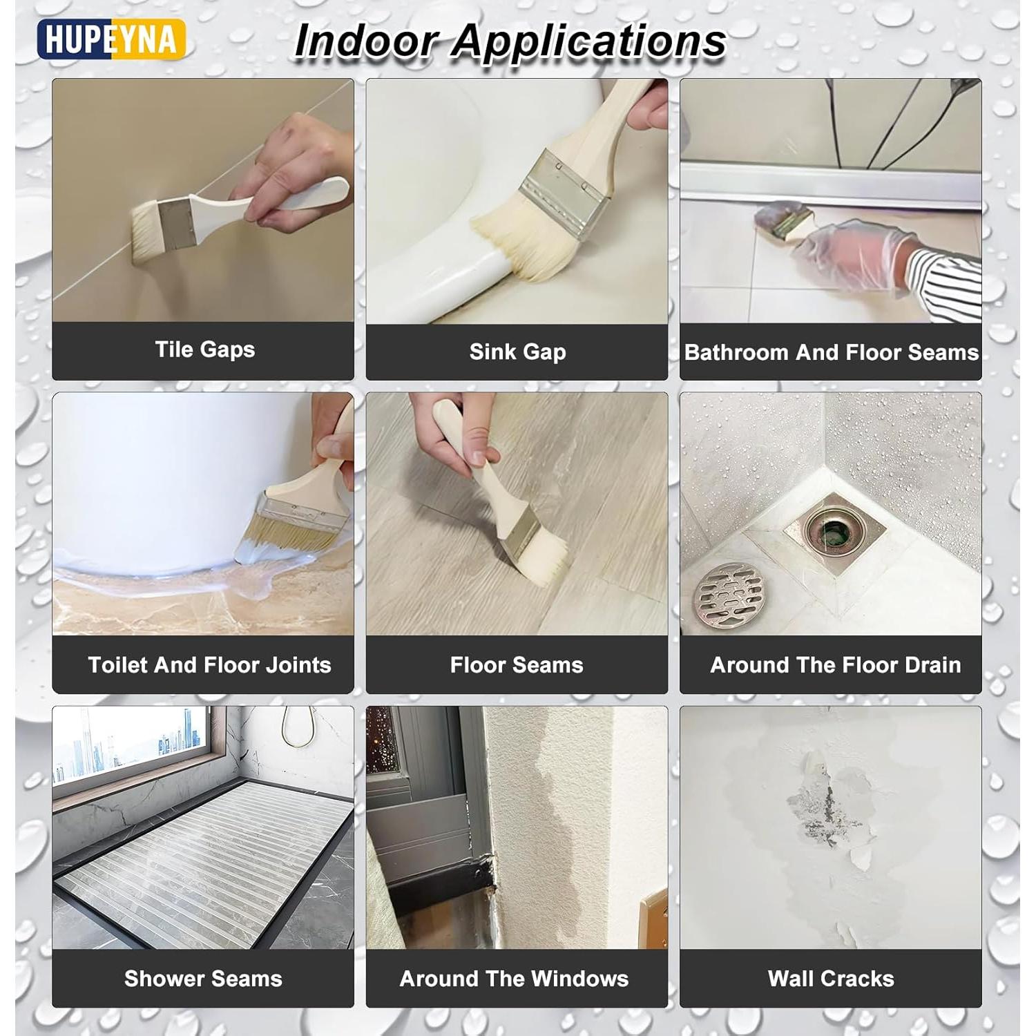 Agente Impermeable Hupeyna 5L - Sellador Transparente Anti-Fugas